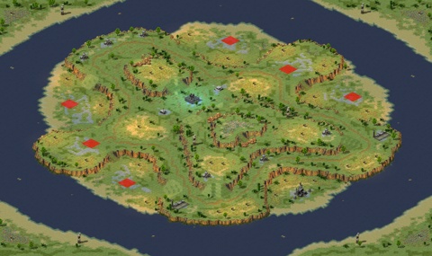 Rendered preview of Angel Island