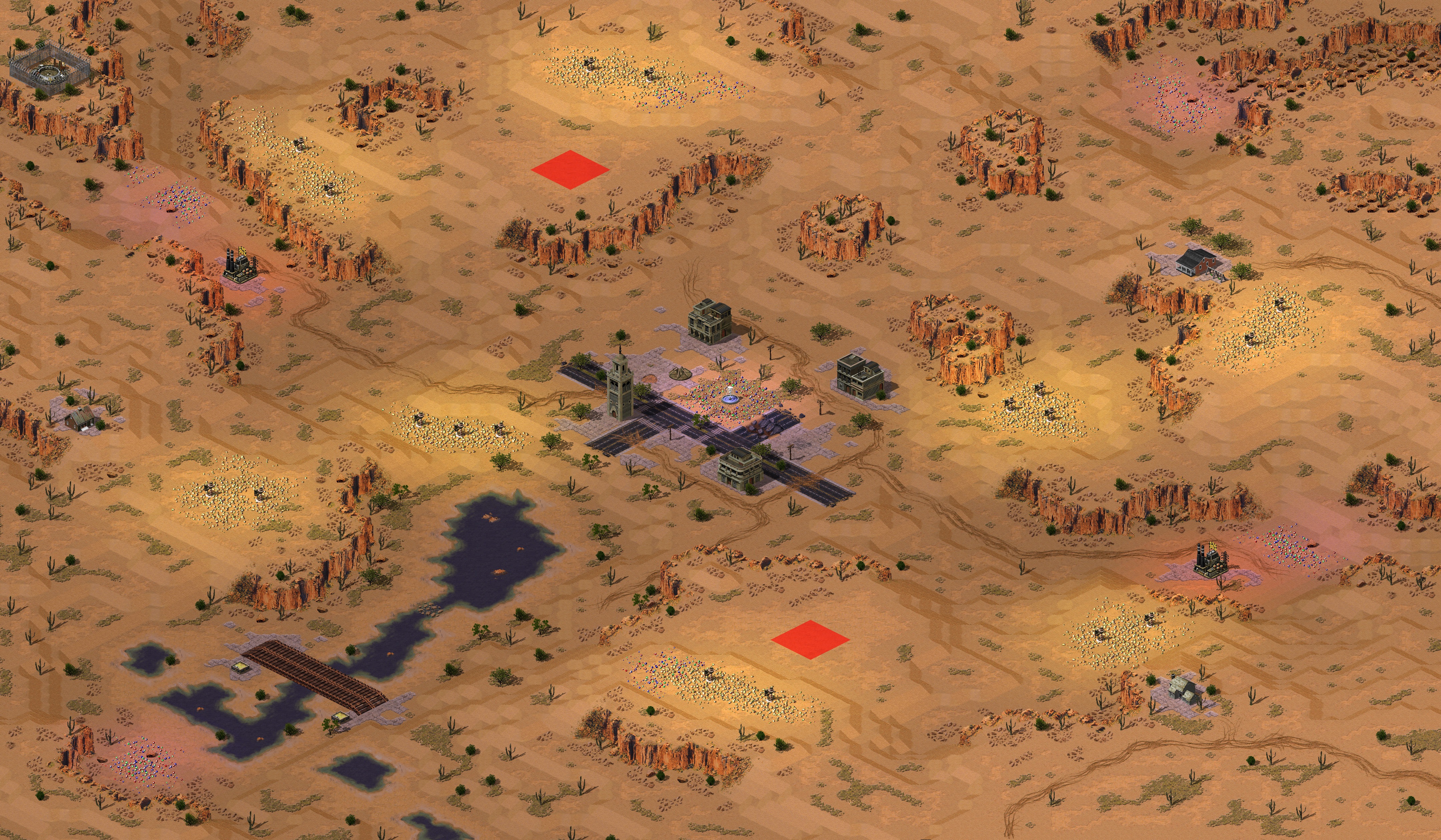 Rendered map: [2] The Old Pueblo v1.2