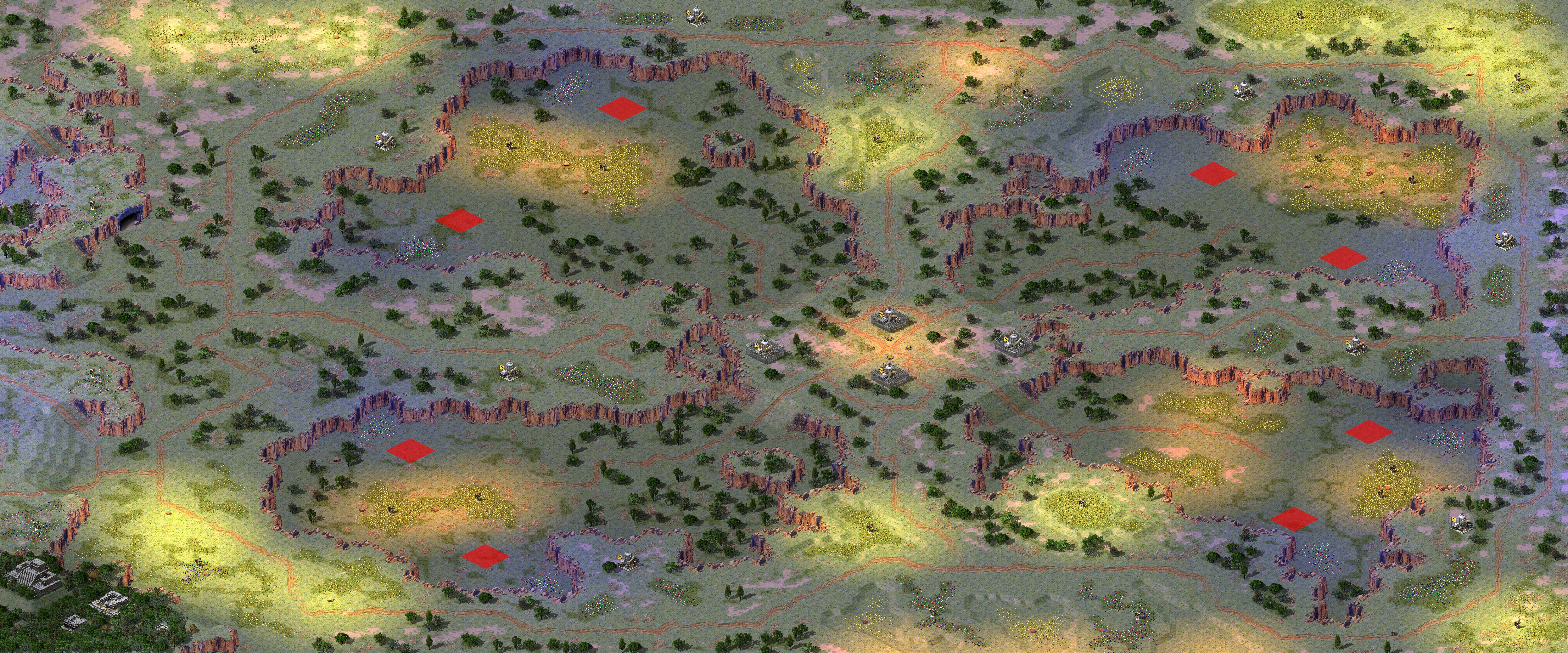 Rendered map: Winner takes all