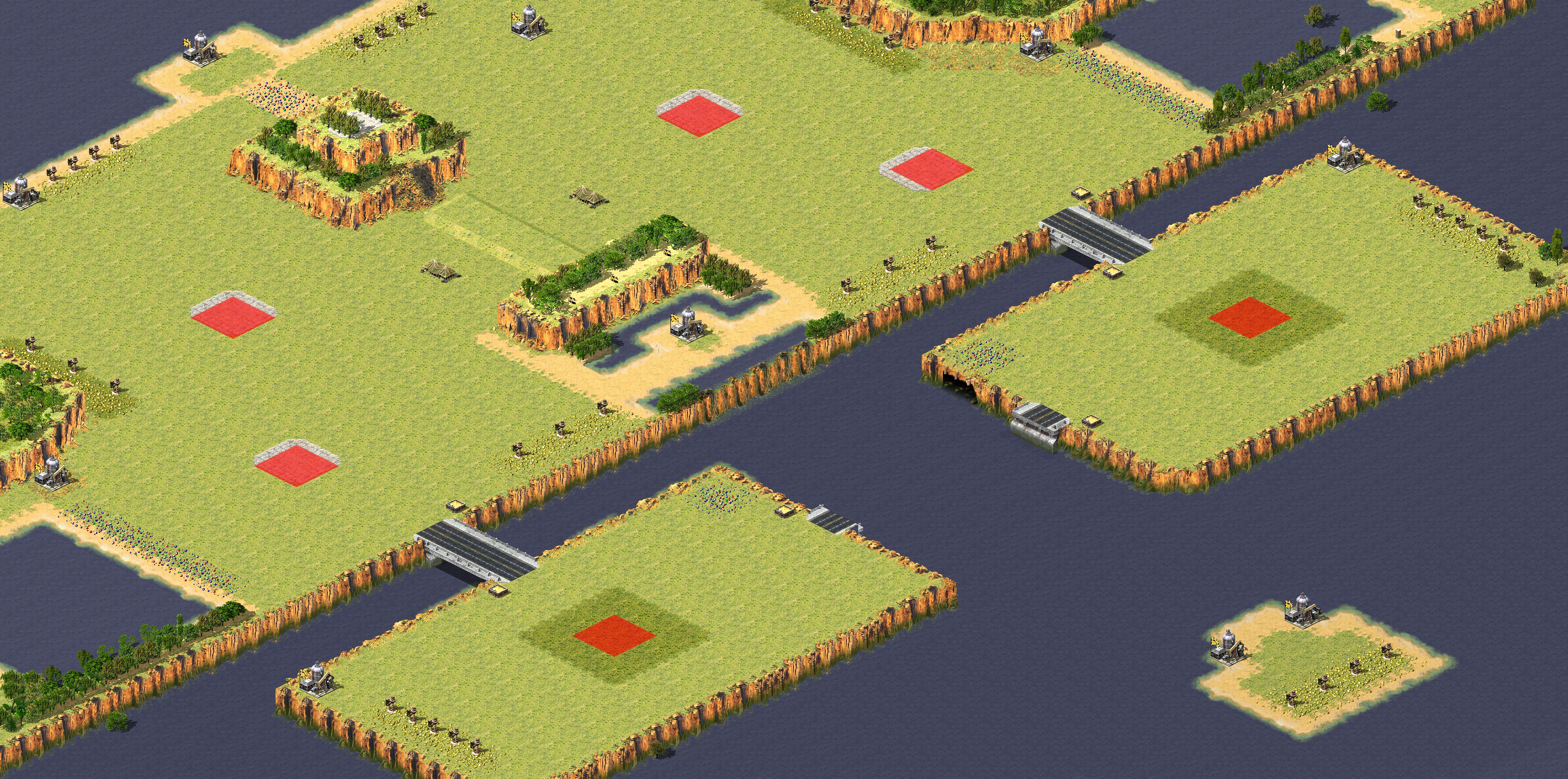 Rendered map: All-Attribute War 3v3