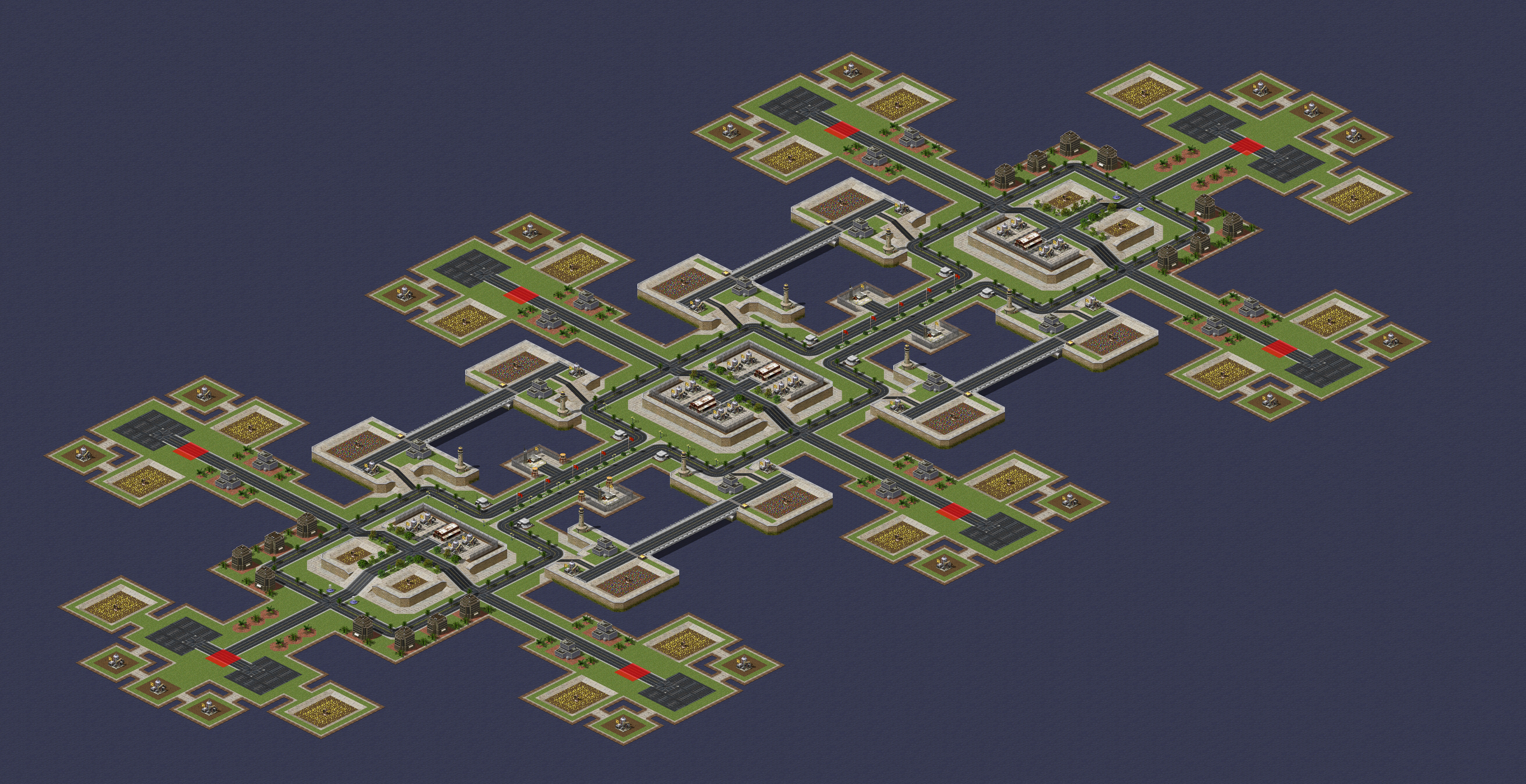 Rendered map: Wanning RA2