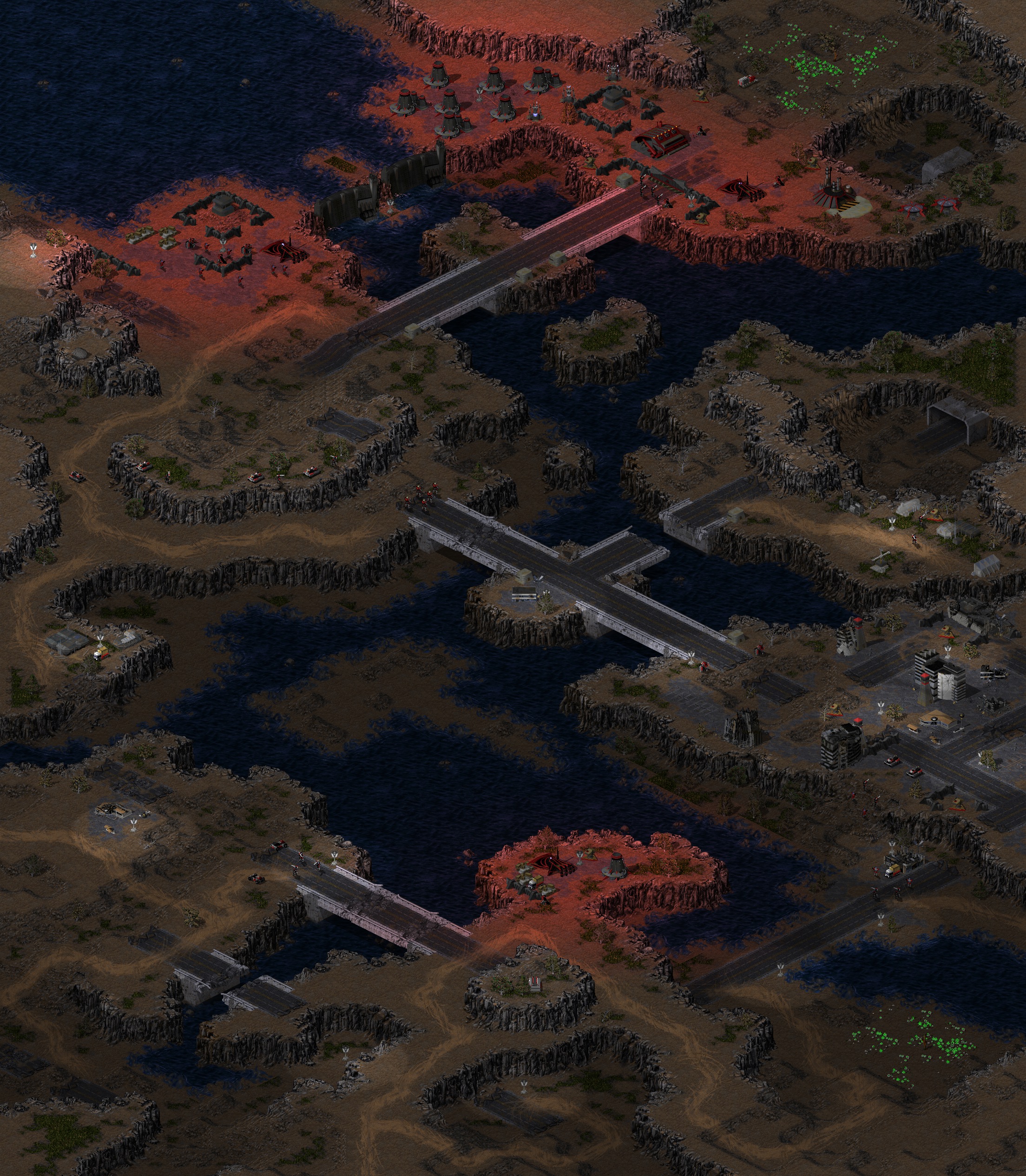 Rendered map: GDI 06A - Destroy Vega's Dam