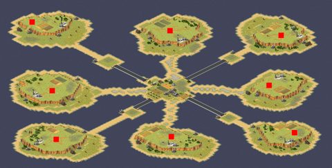 Rendered preview of Island per Player