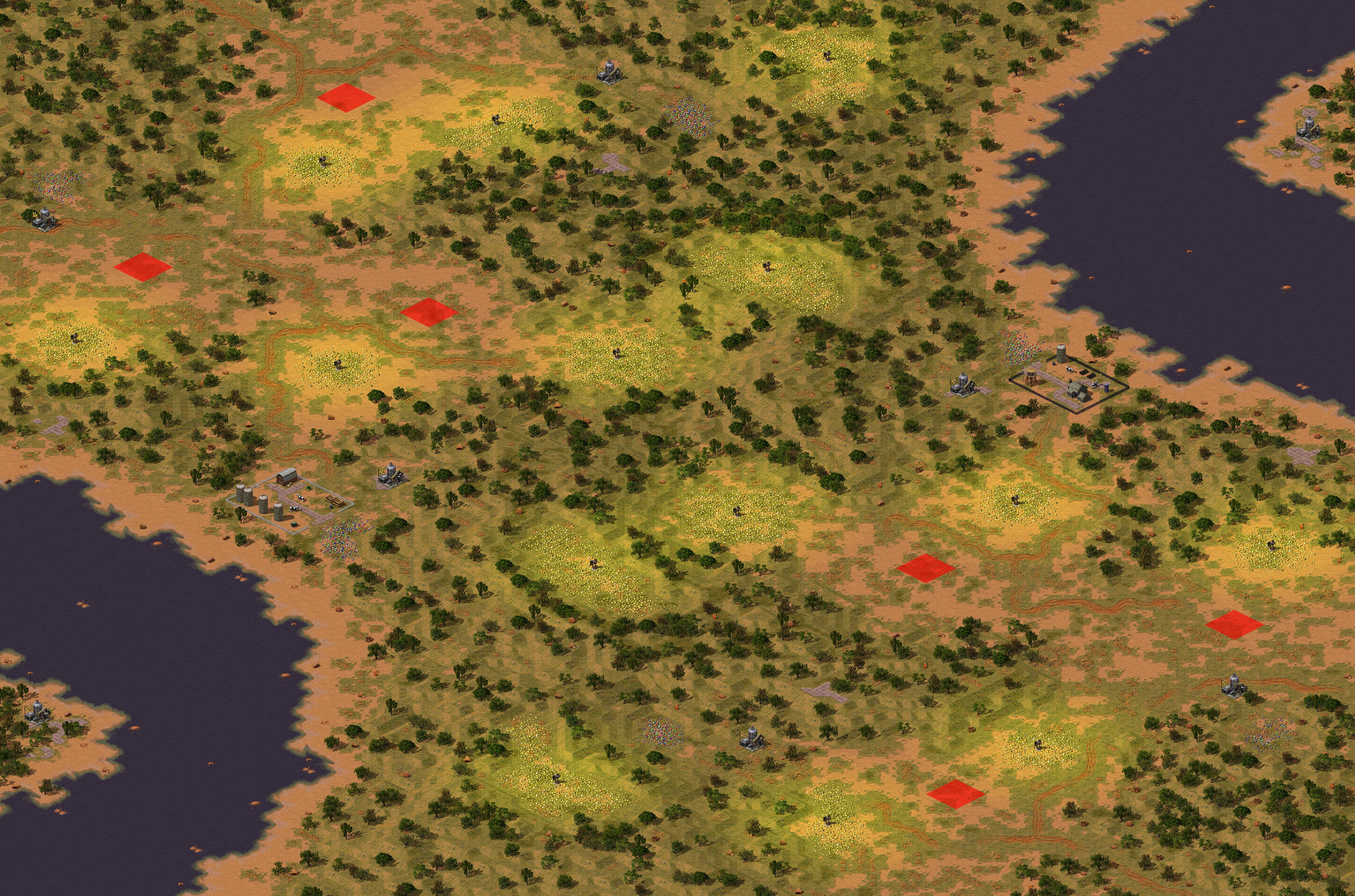 Rendered map: The Bloodiest Feud