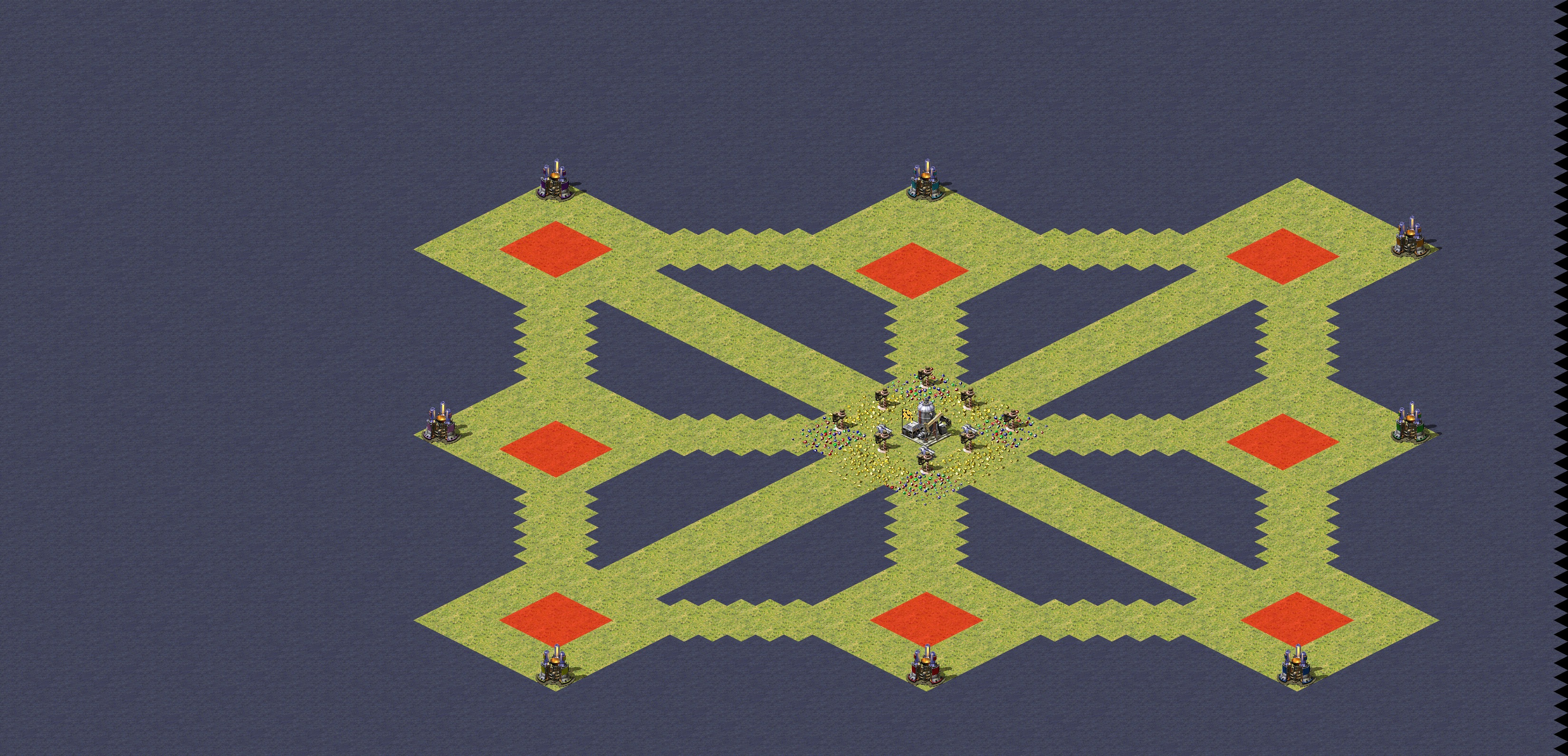 Rendered map: Each Player Small Plot No More Changes