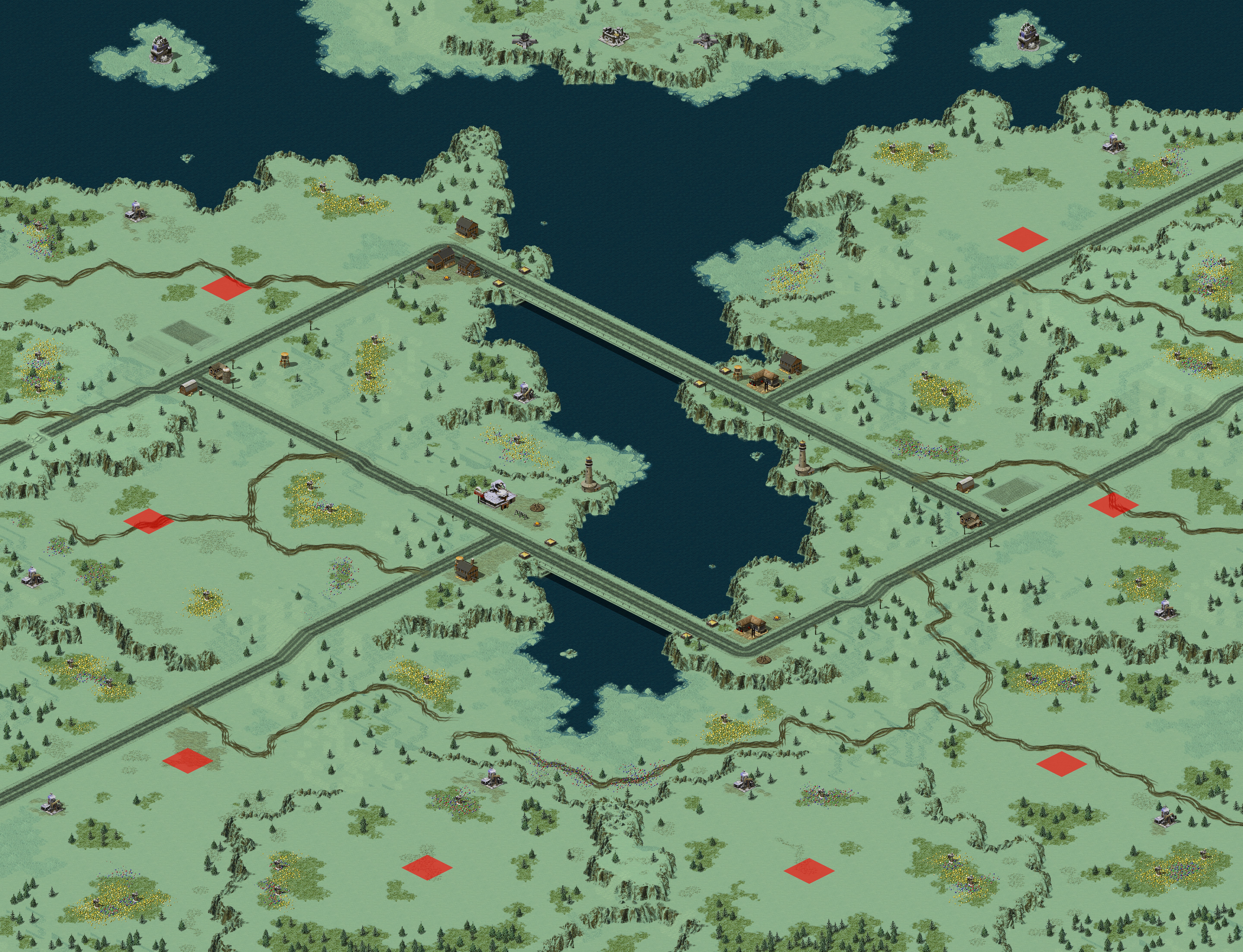 Rendered map: North Sea