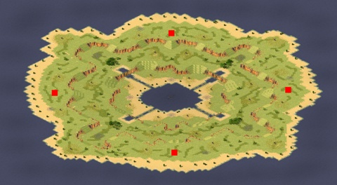 Rendered preview of Lake Heart Island B