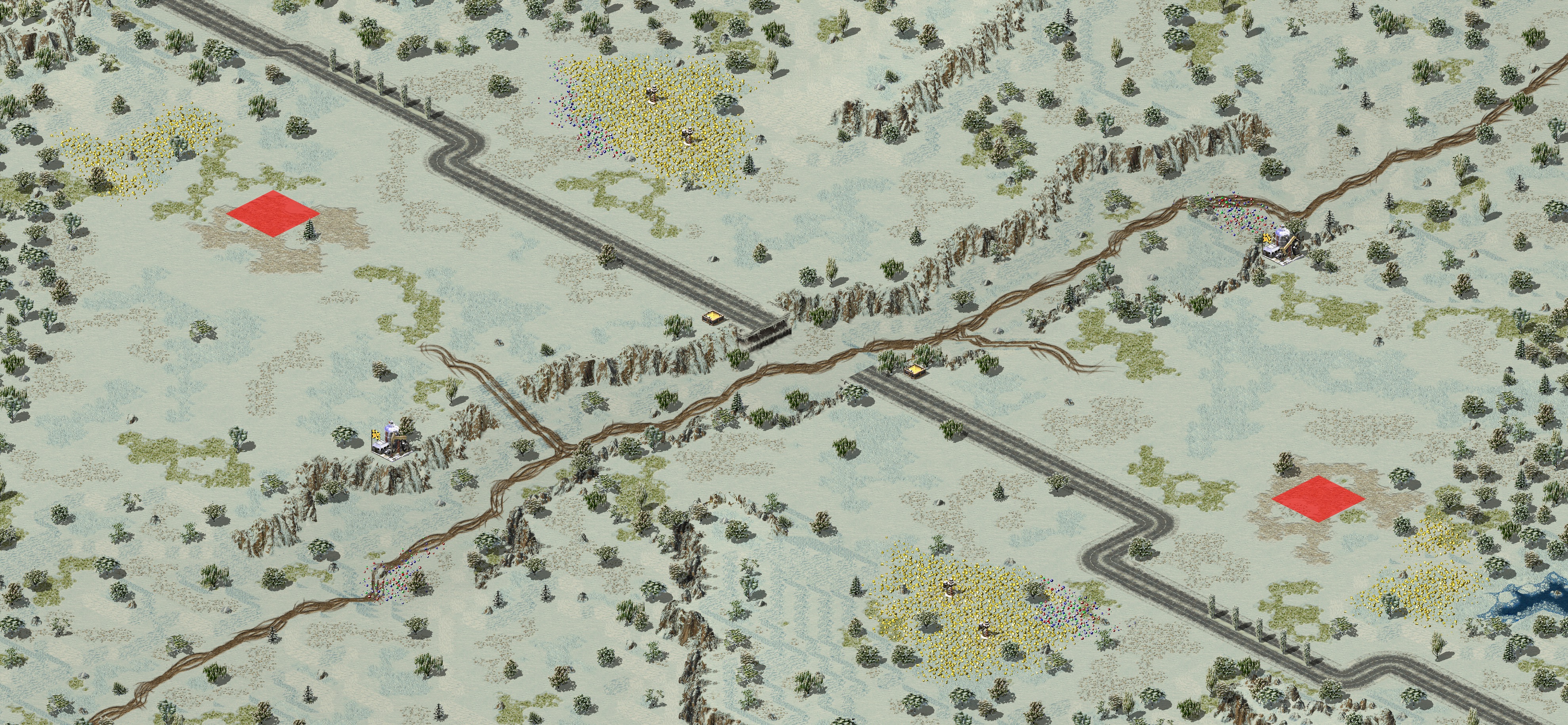 Rendered map: 雪牙