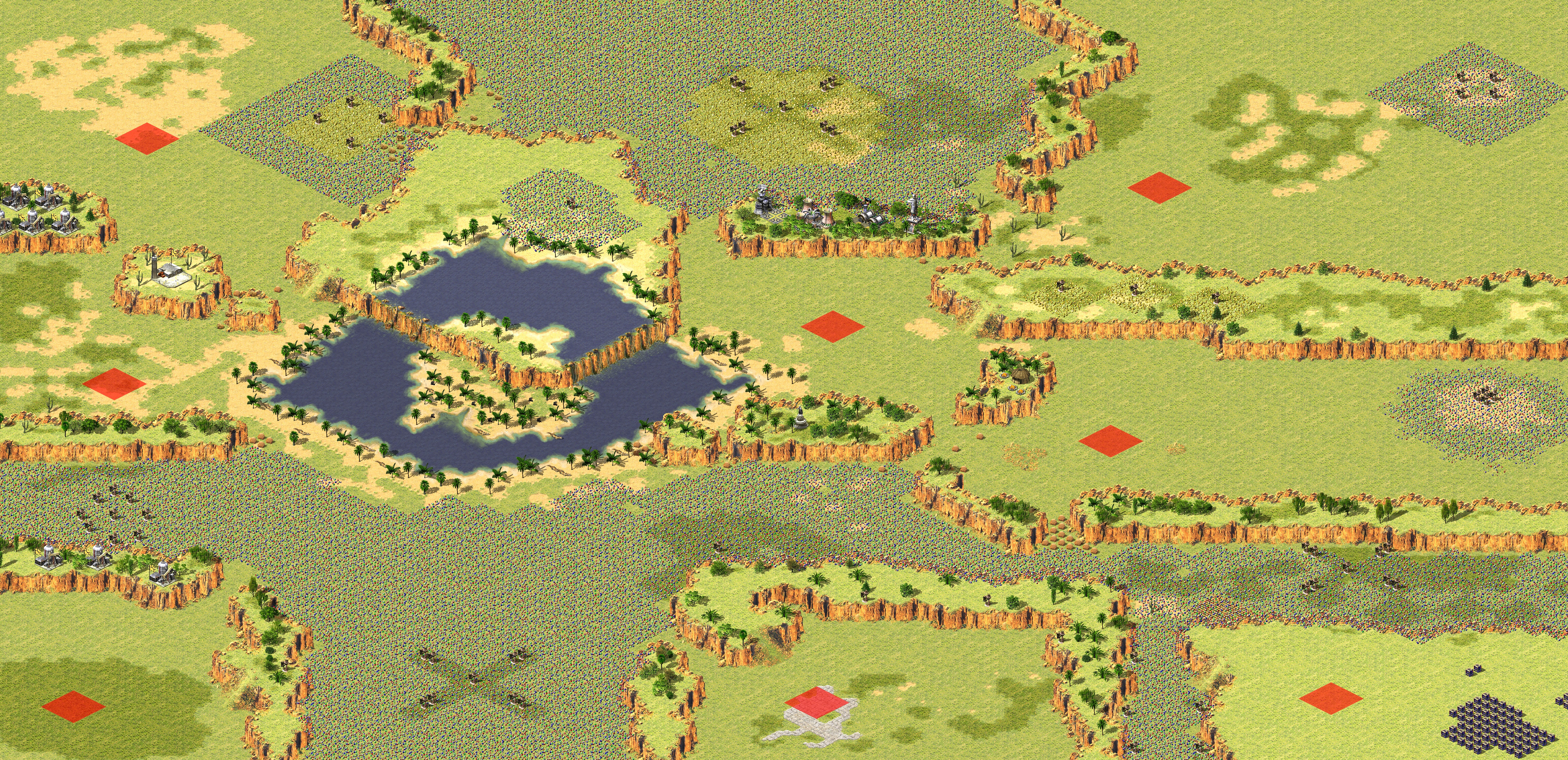 Rendered map: Content and Happy