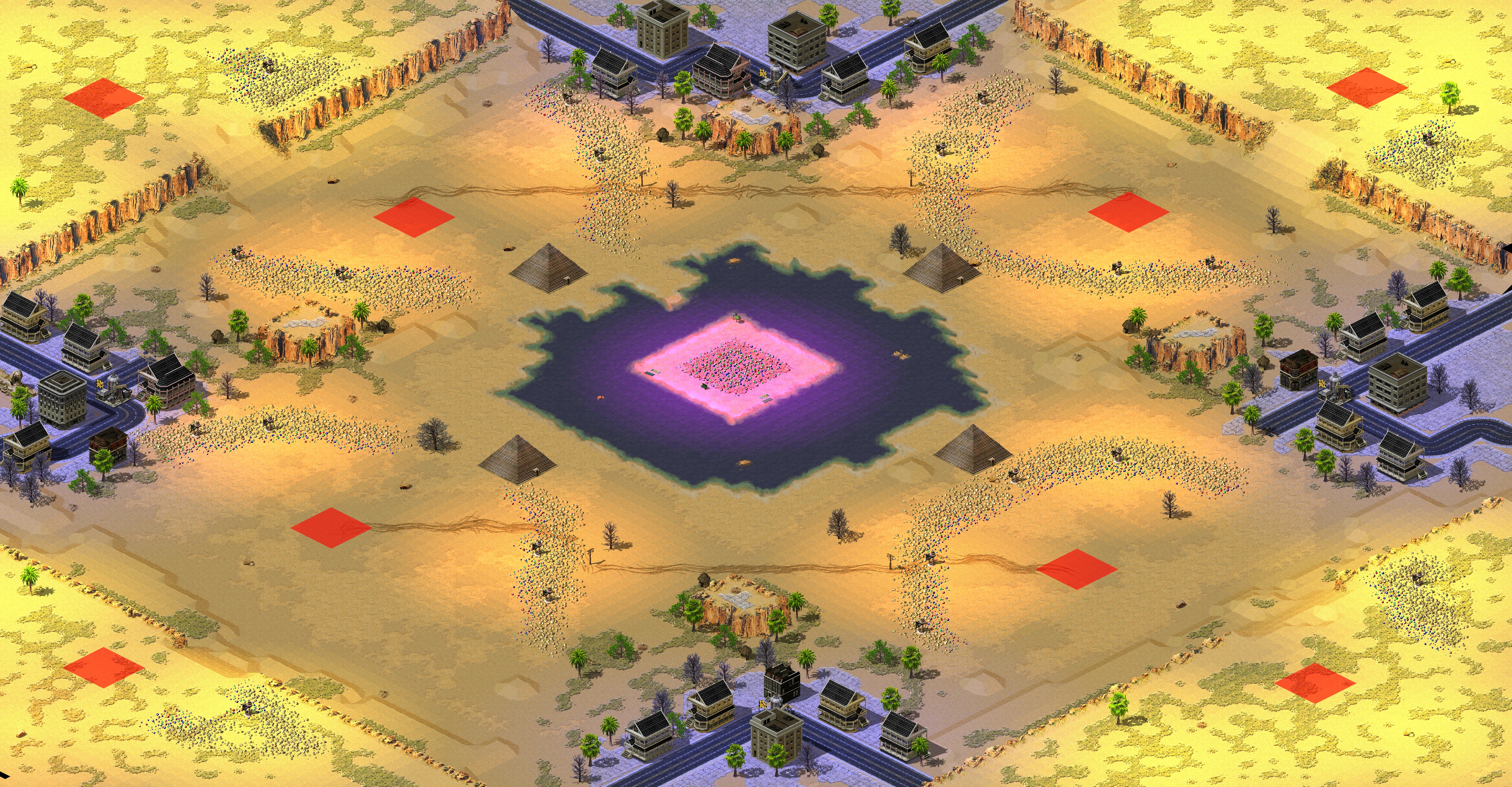 Rendered map: [Q]Murderous Desert v1.6