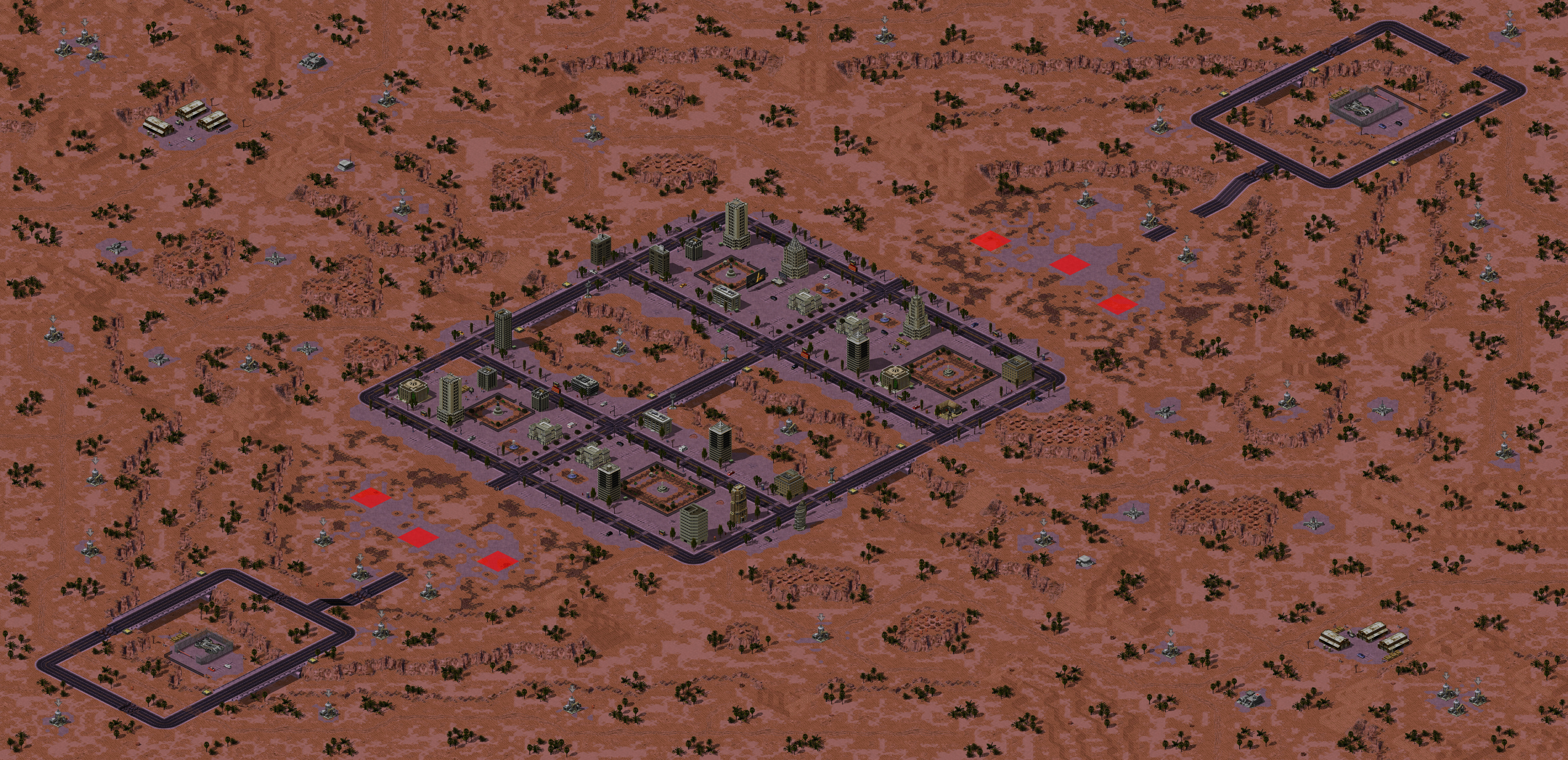 Rendered map: Black's Big Bluff