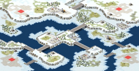 Rendered preview of Training Map II