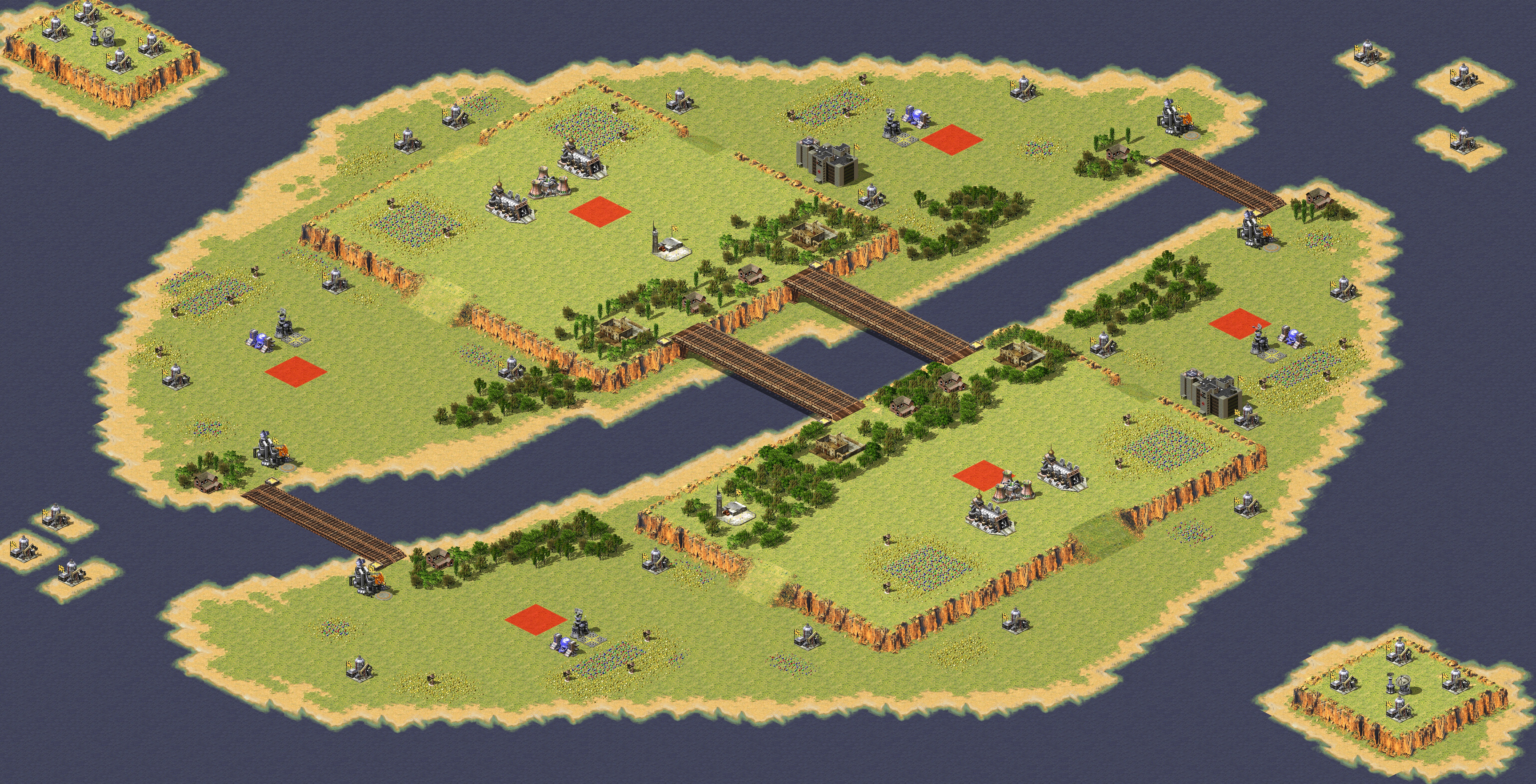 Rendered map: 3v3 Total War