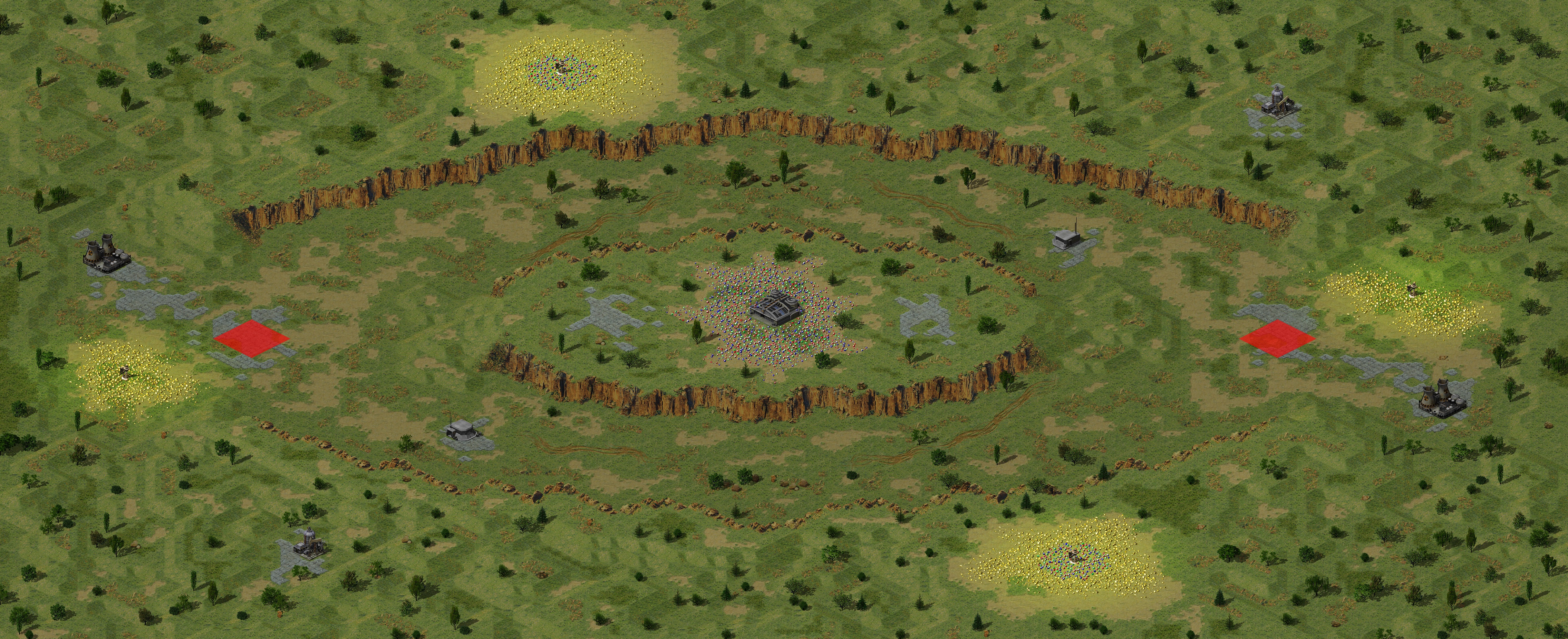 Rendered map: Eye of Terror