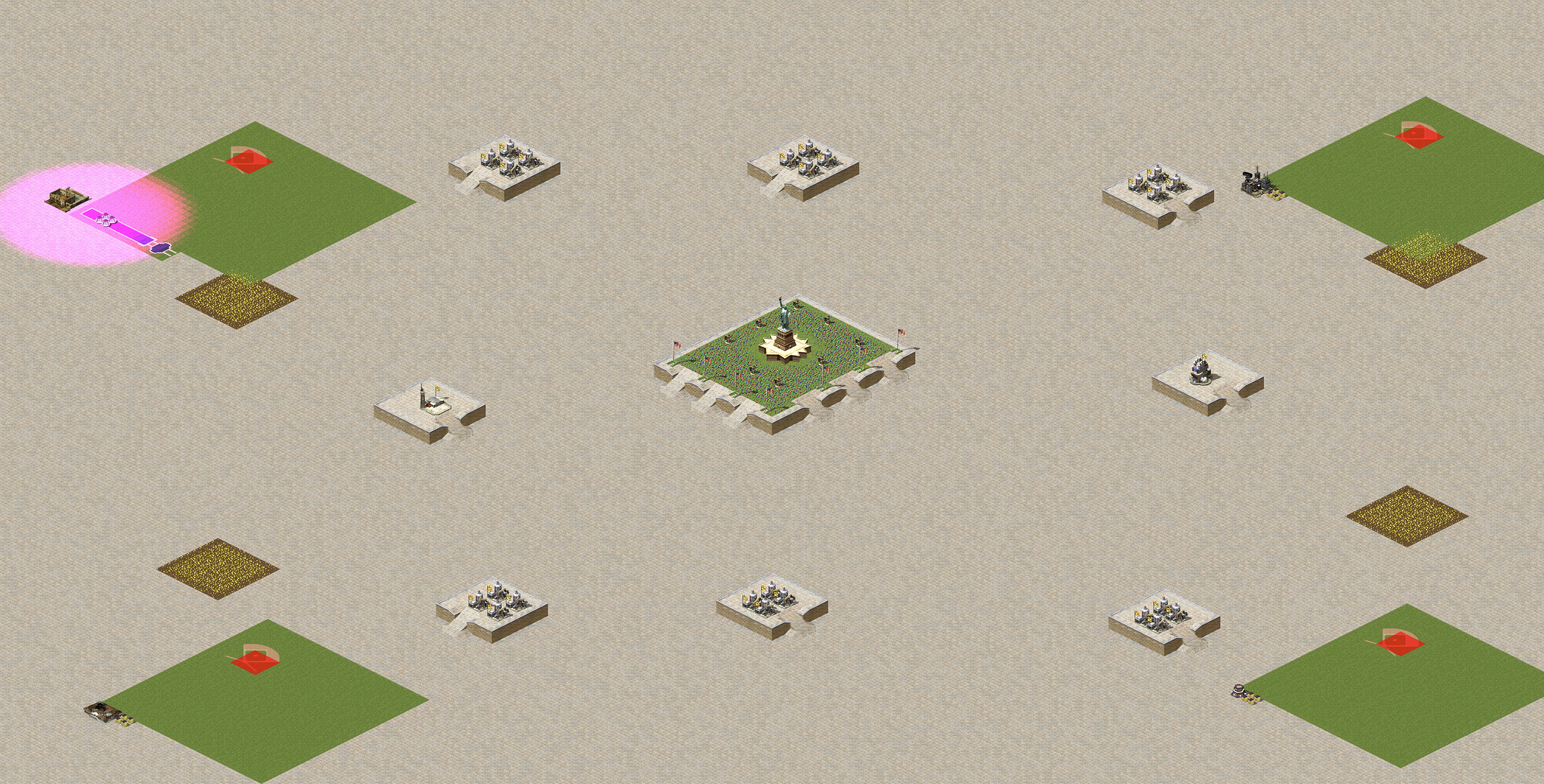 Rendered map: Small Hill Oil Field