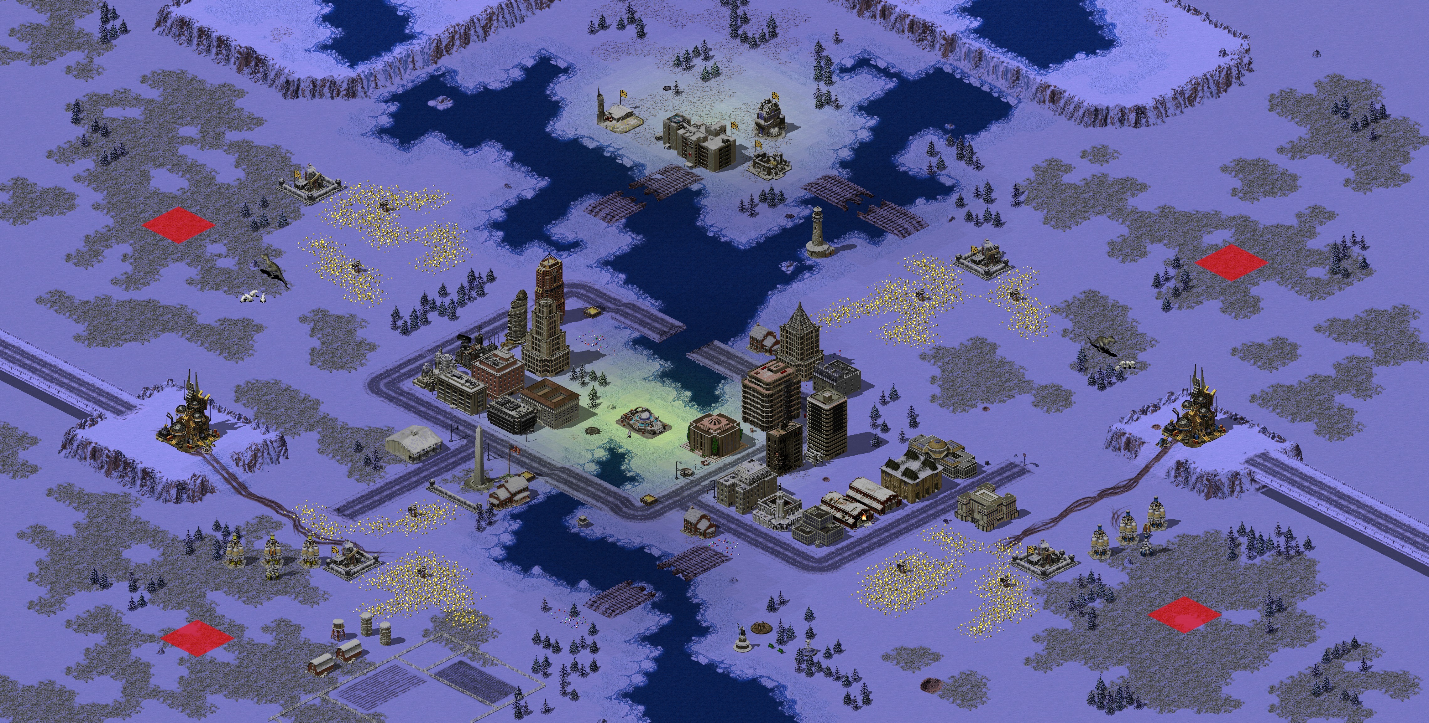 Rendered map: Time to the Freeze (2 vs 2) IC