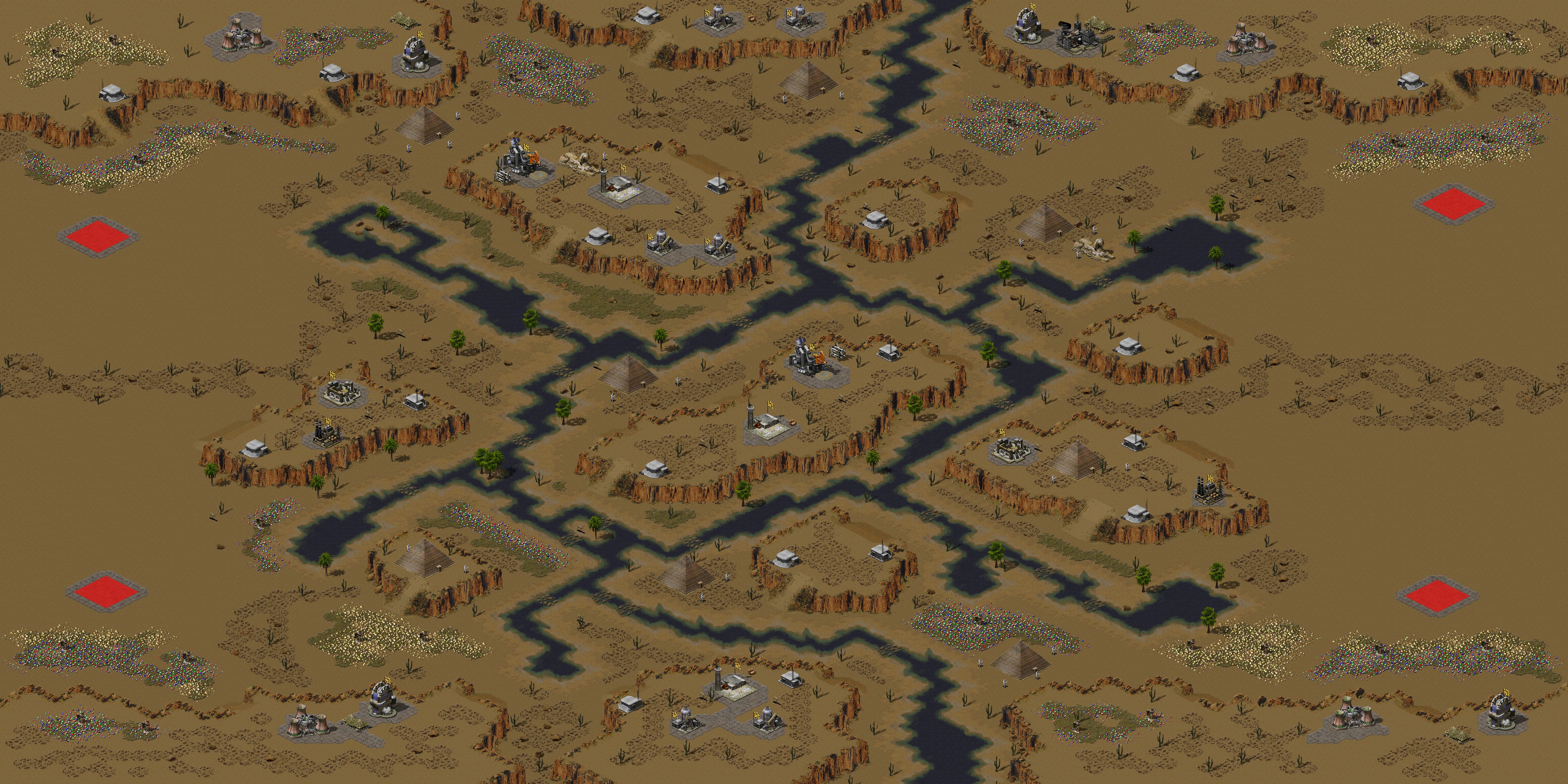 Rendered map: Return to Egypt(wthigon)