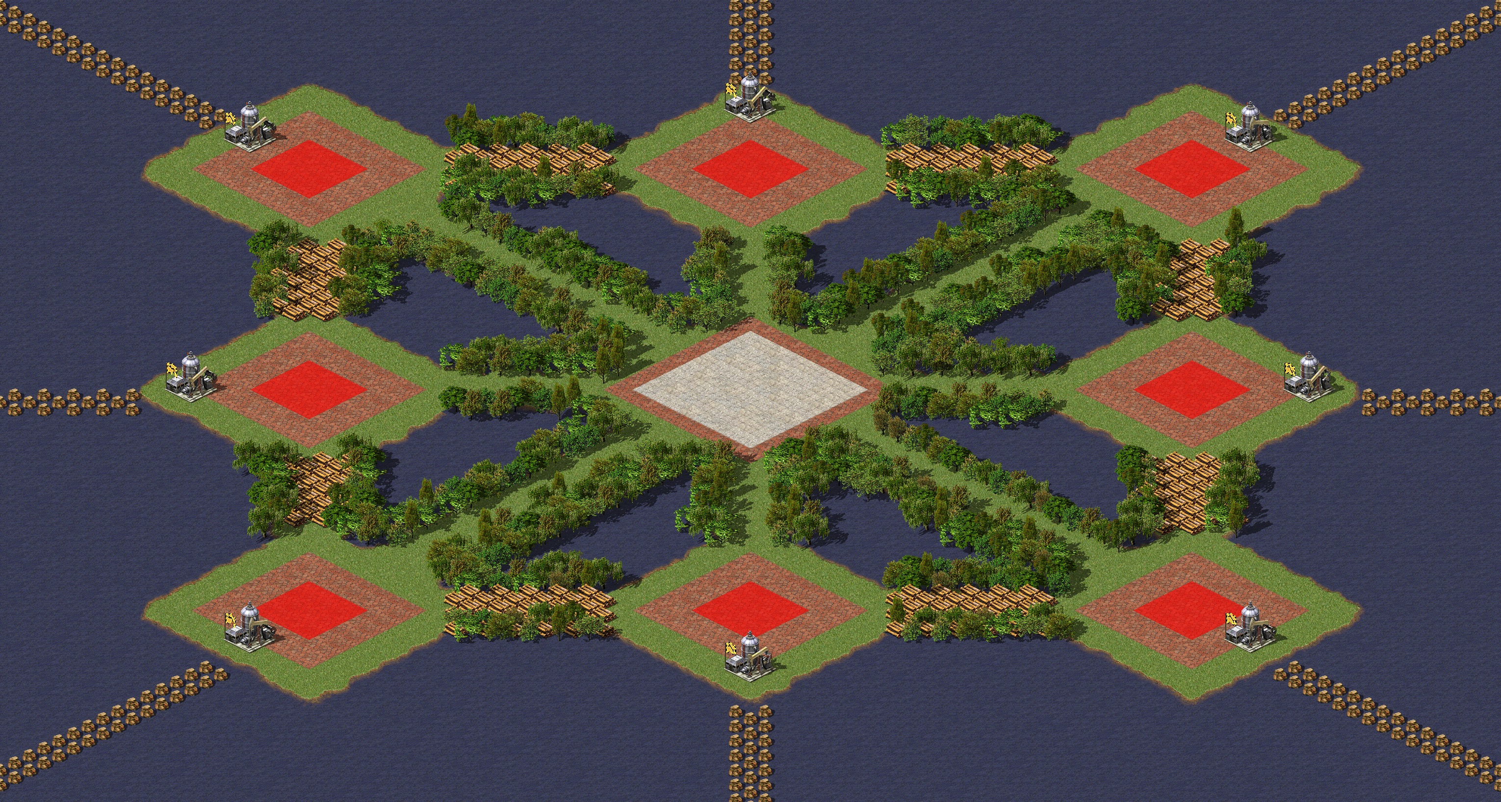 Rendered map: Patch of Land Mangrove (3)