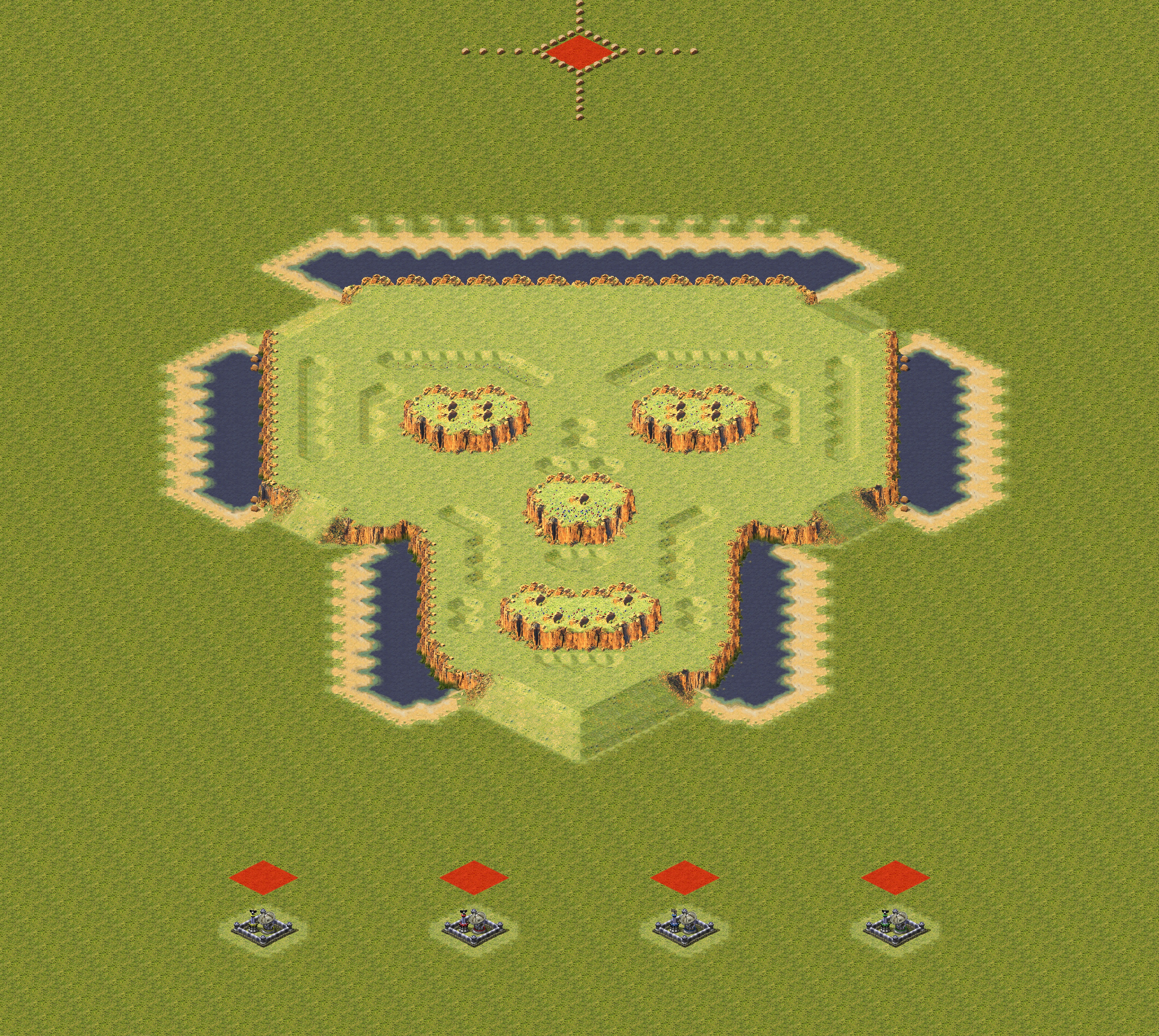 Rendered map: Face Of Death II