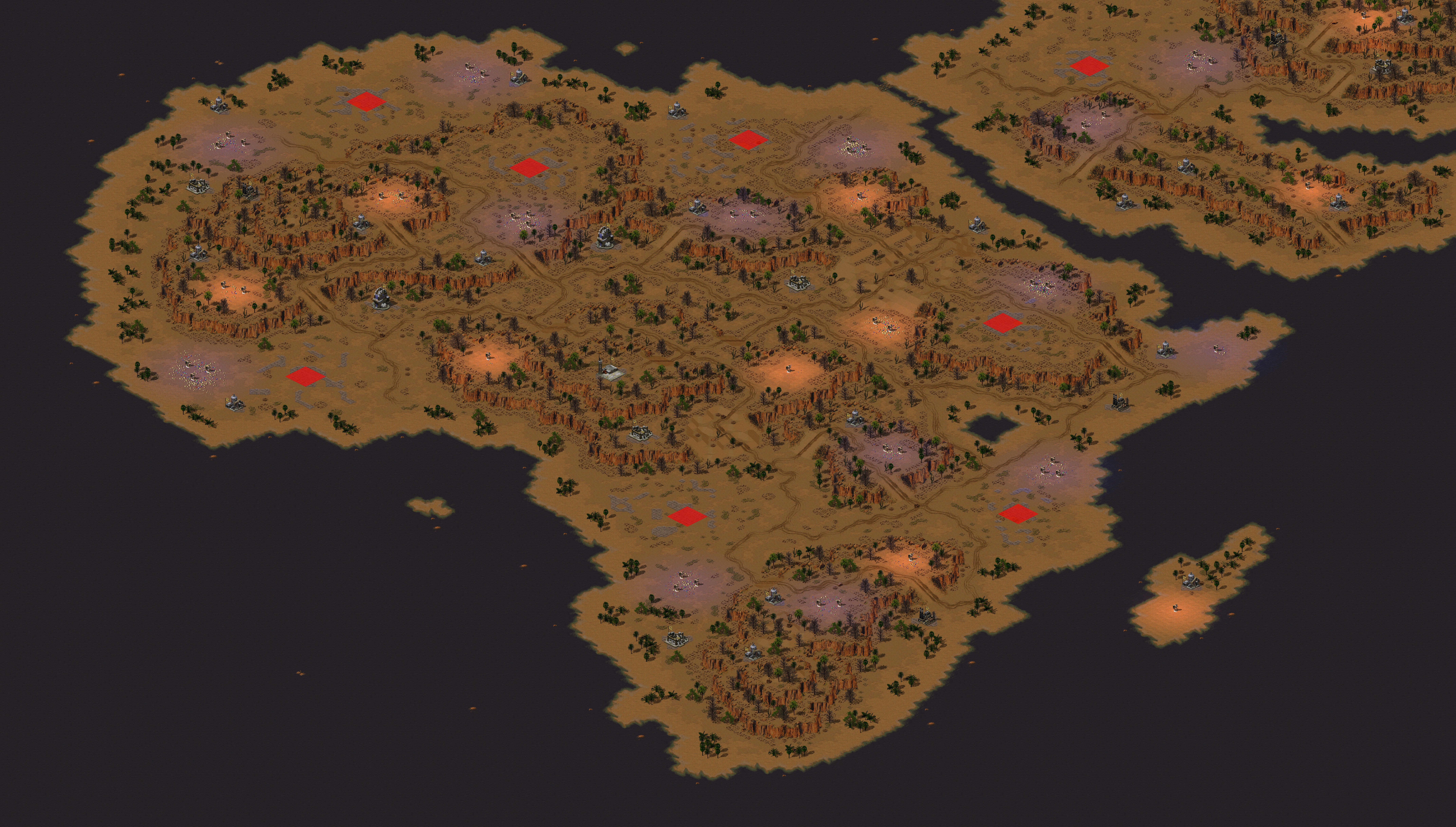 Rendered map: G-Africa Continent