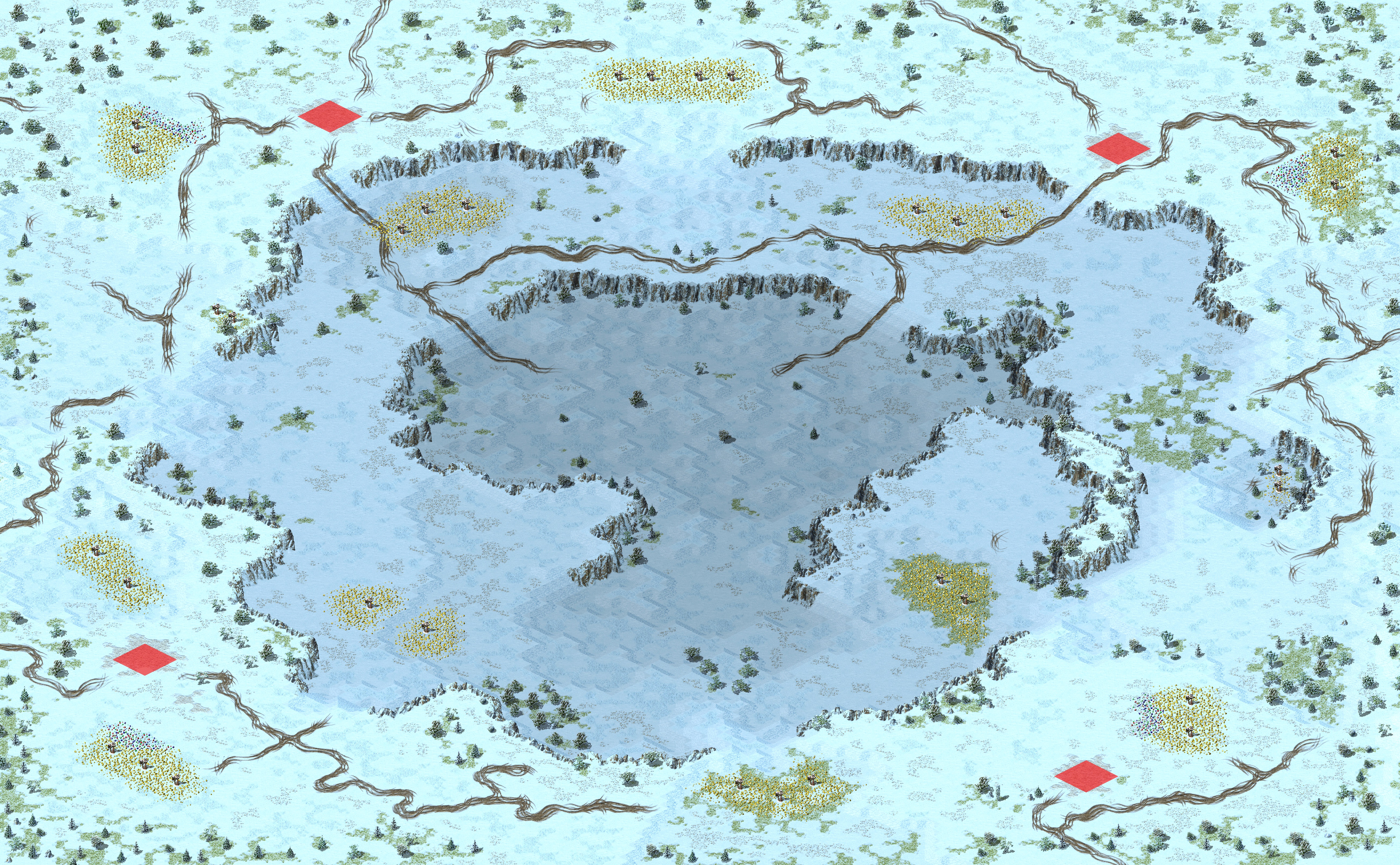 Rendered map: Buffed Snowy Field
