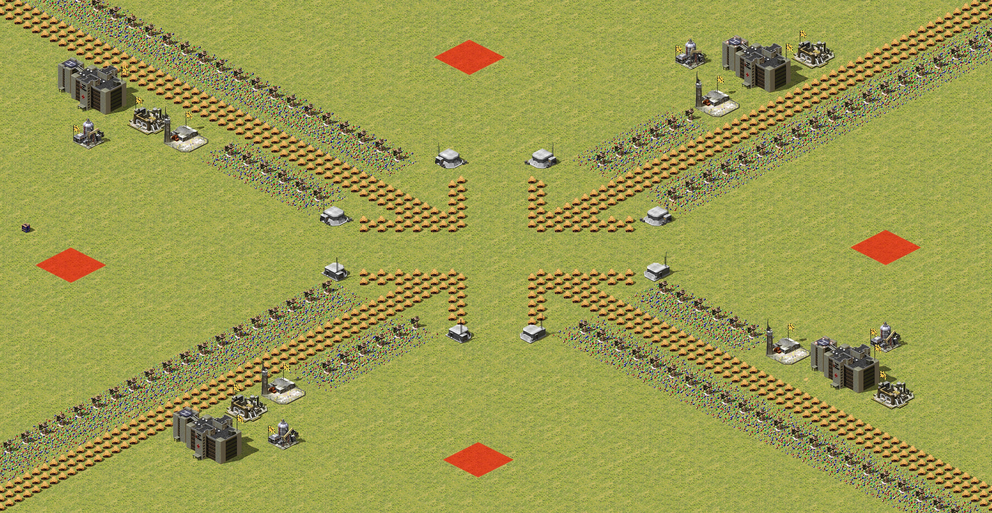 Rendered map: Cross Roads