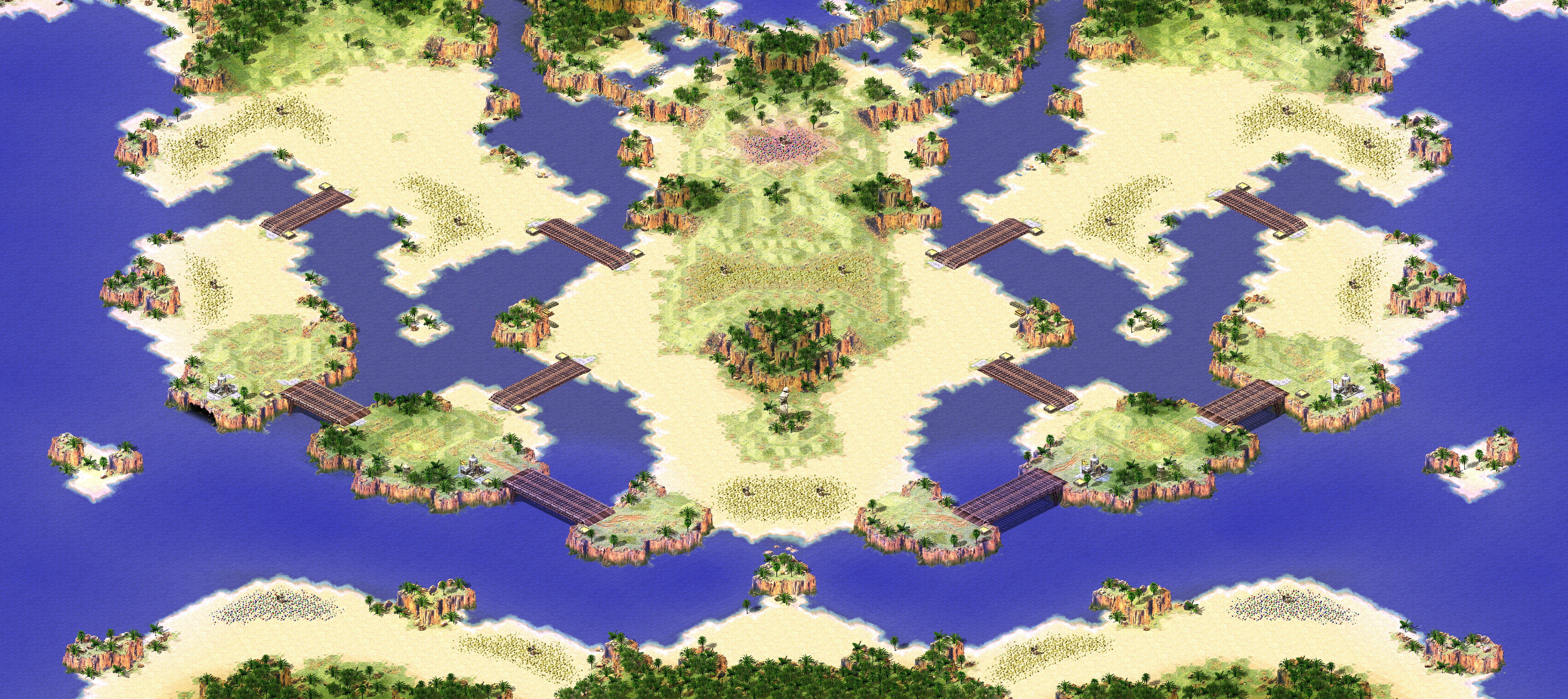 Rendered map: Thundering Shores (PreCaptured)