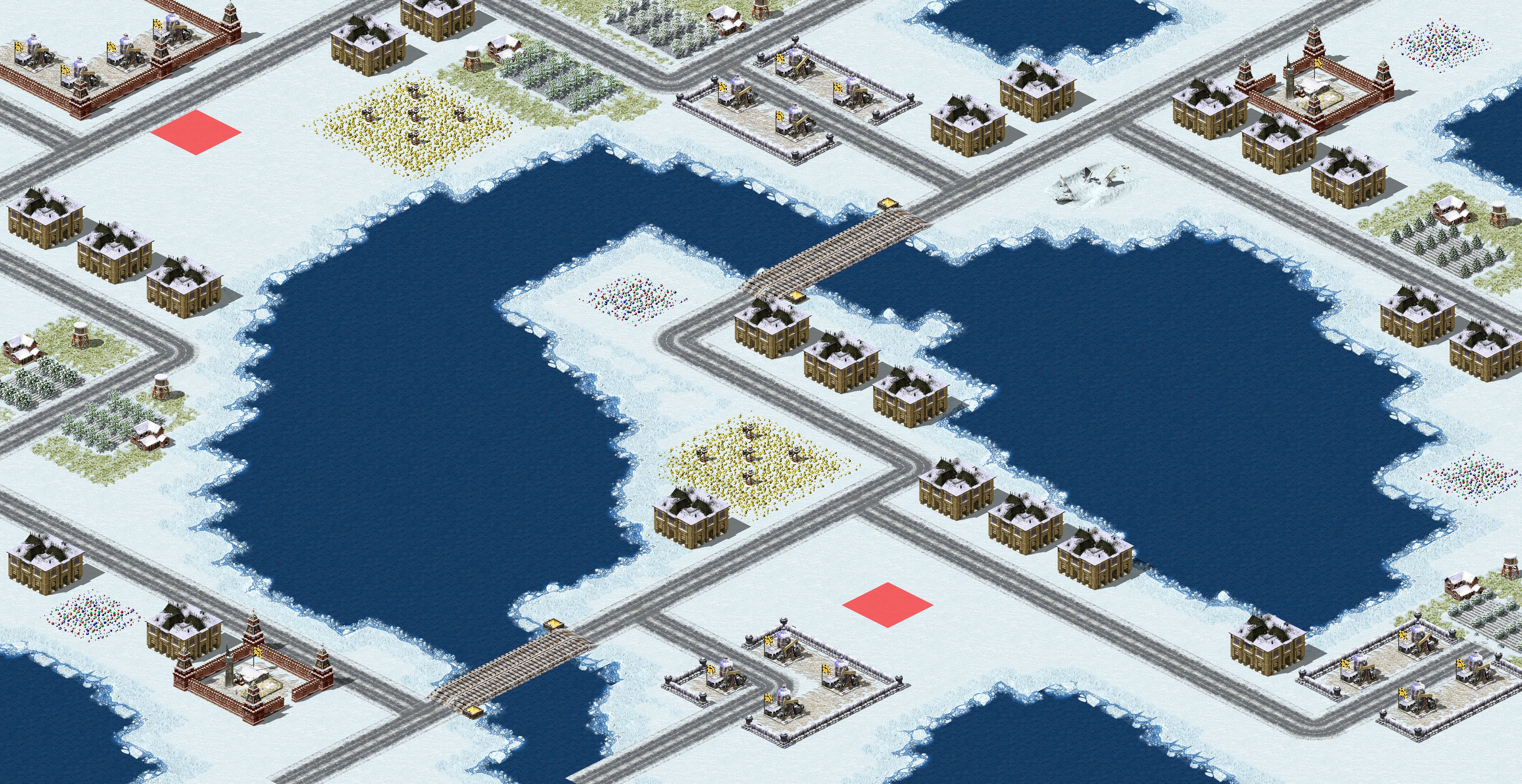 Rendered map: May Day II