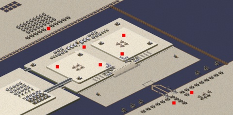 Rendered preview of 5 Allies 3 Yuri Steel Arena