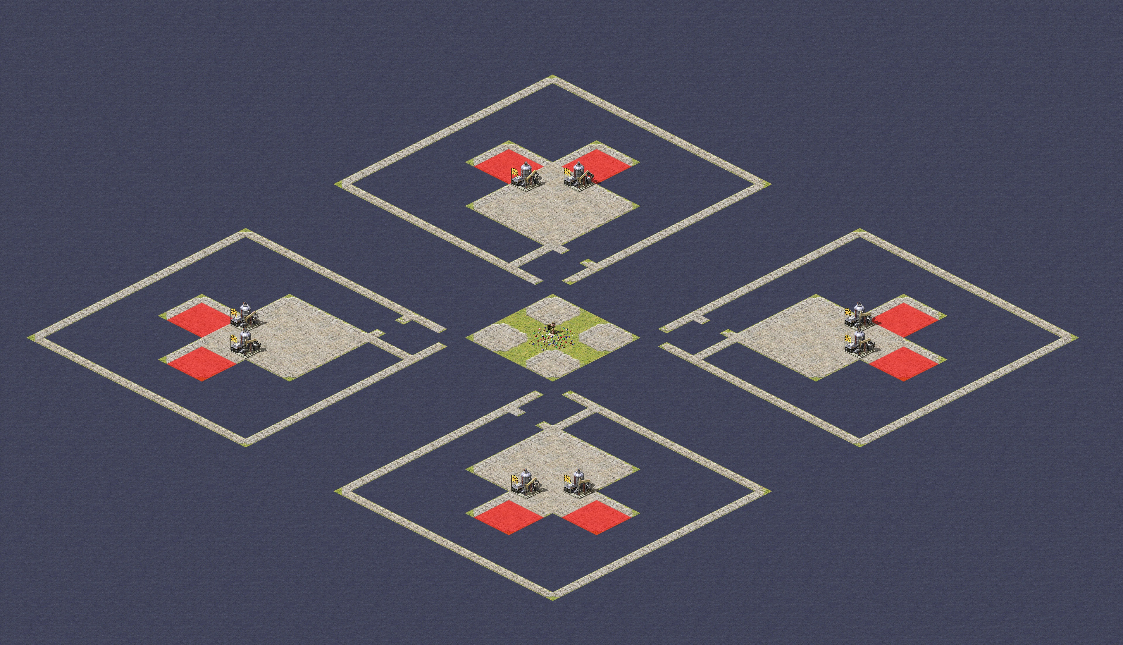 Rendered map: 2 Player Patch Stare Down
