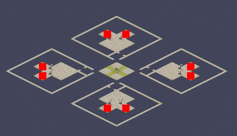 Rendered preview of 2 Player Patch Stare Down