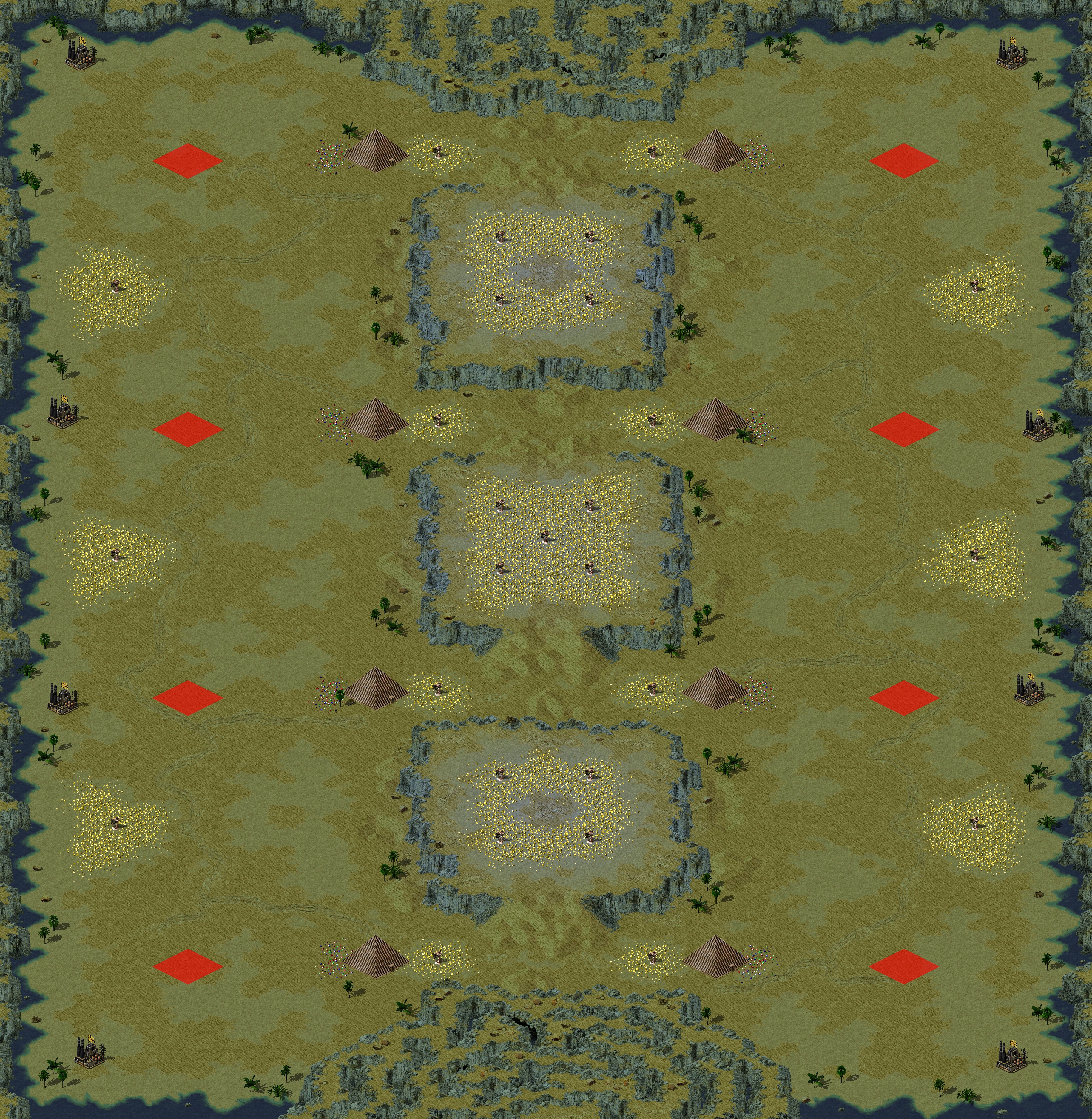 Rendered map: More of Egypt (8)