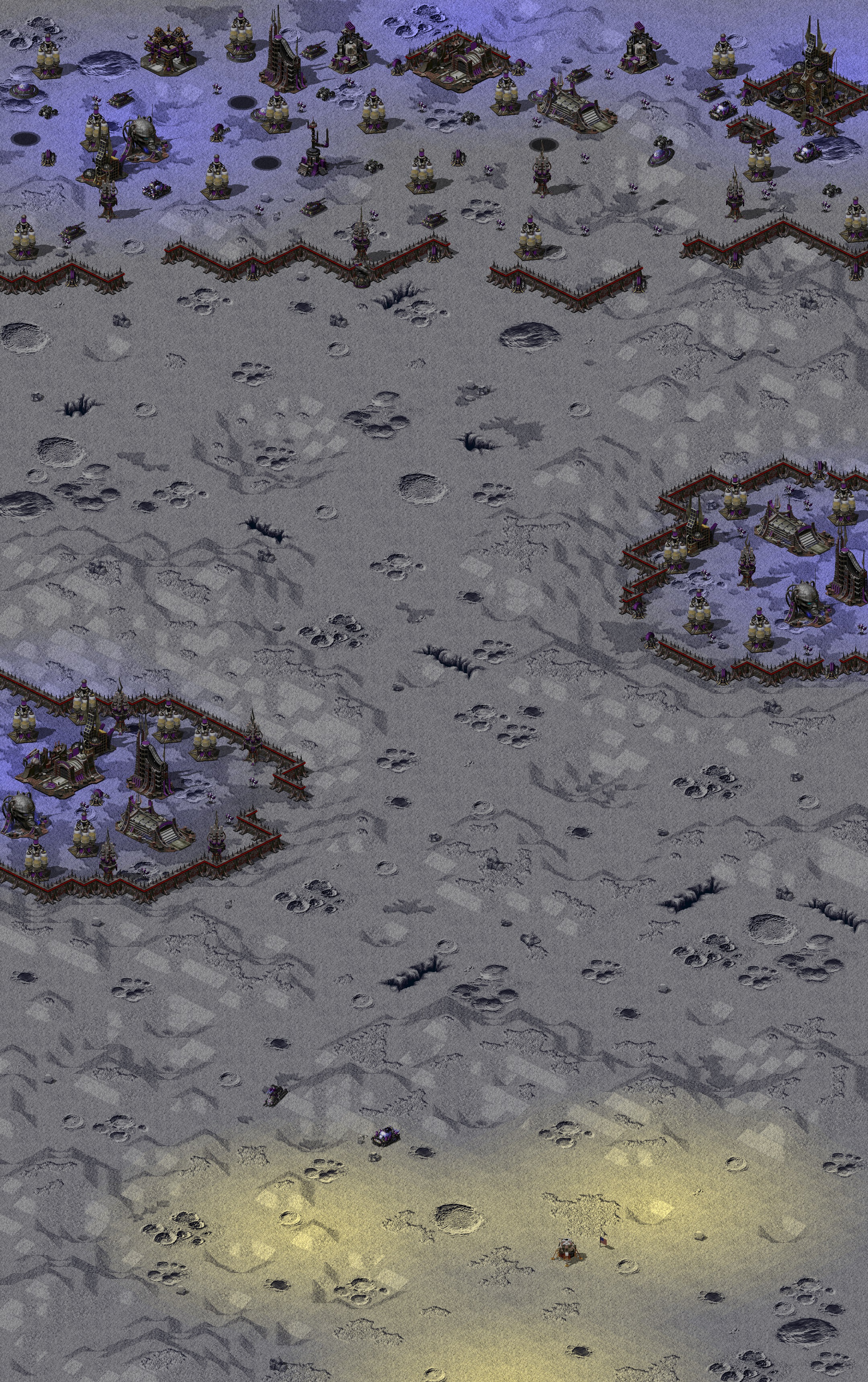 Rendered map: Soviet Mission 6: To The Moon