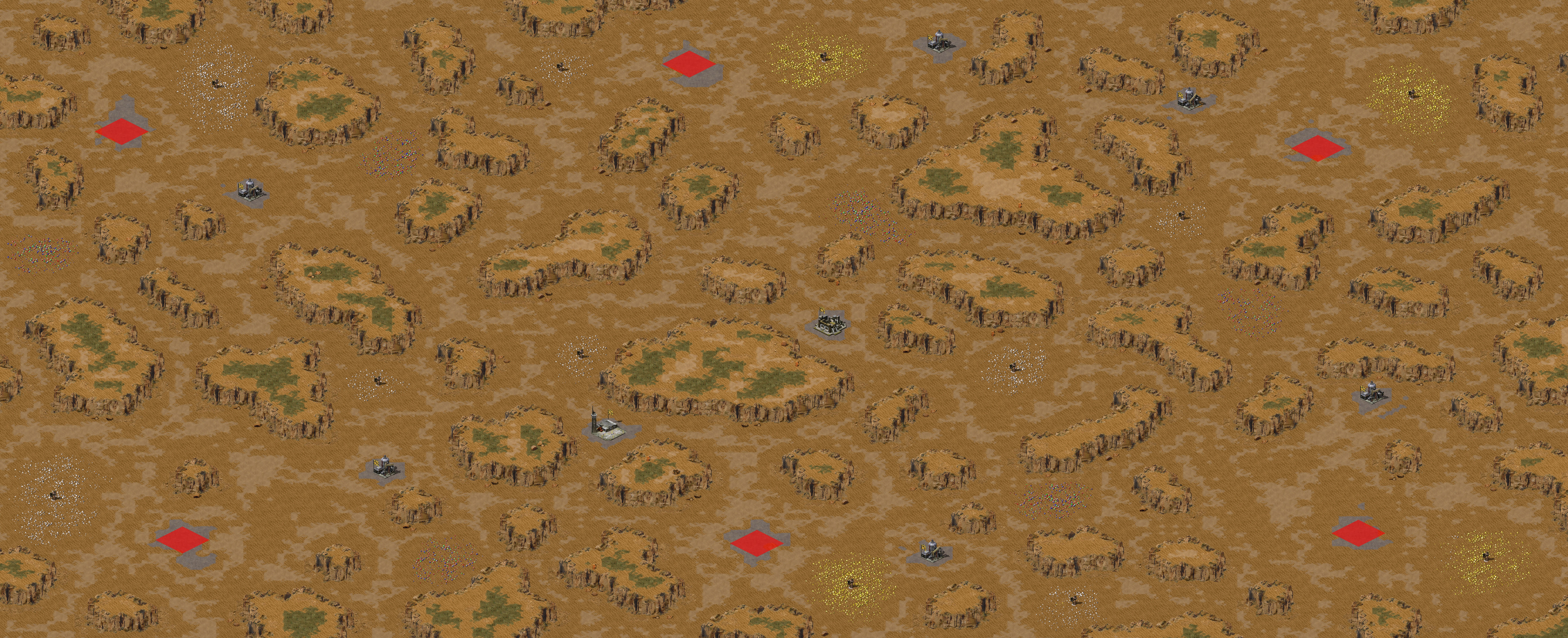 Rendered map: Monument Valley