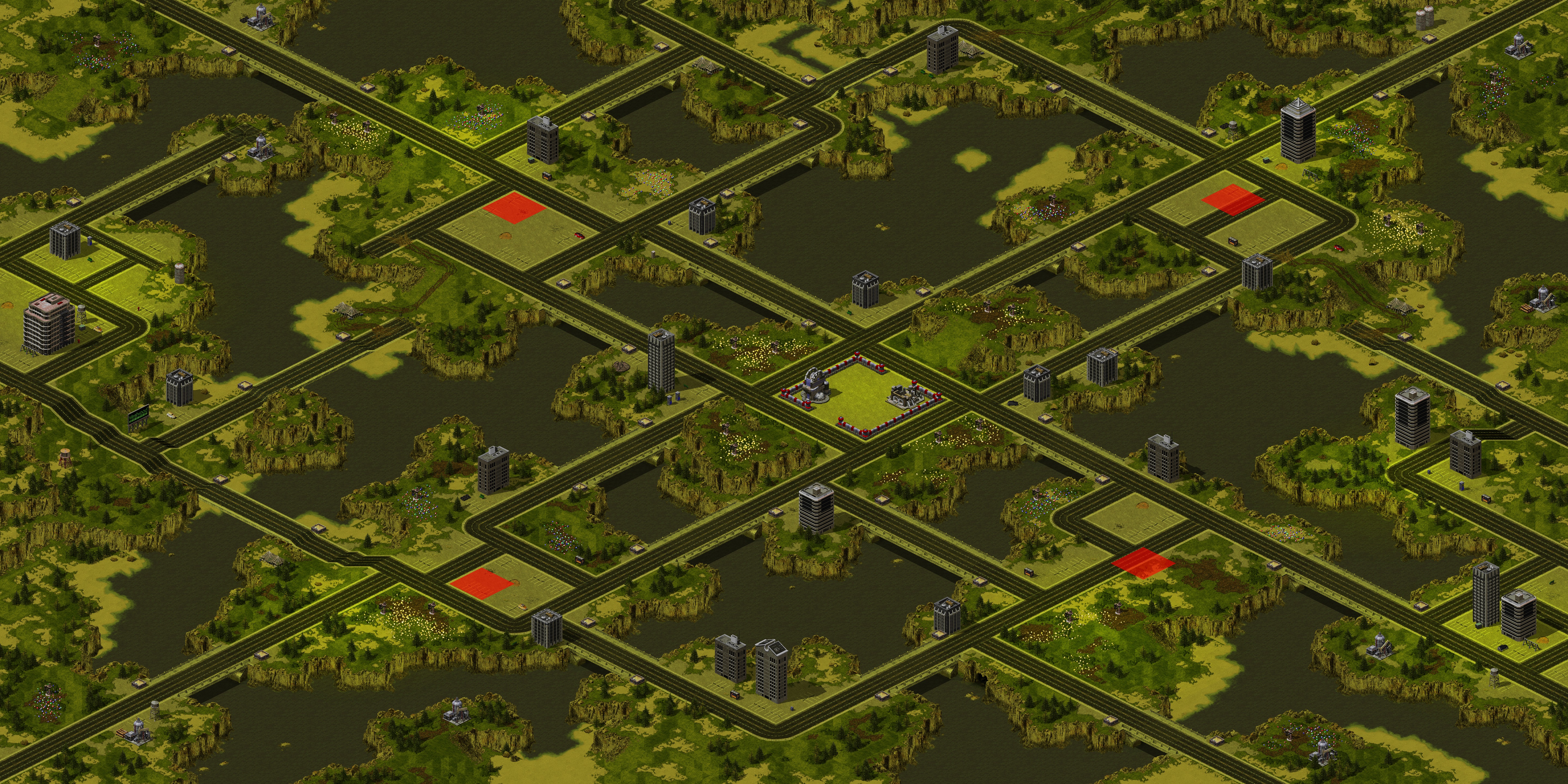 Rendered map: Velillian Islands