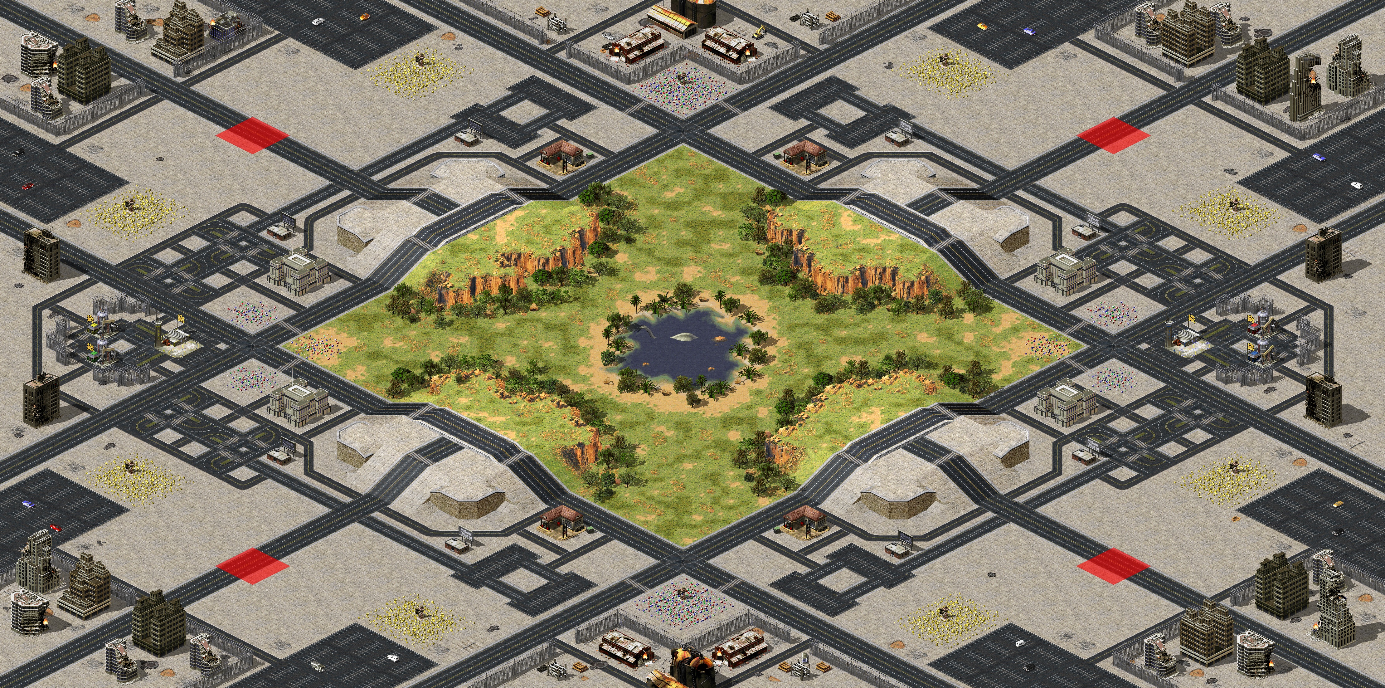 Rendered map: Buffed - Miniature Garden