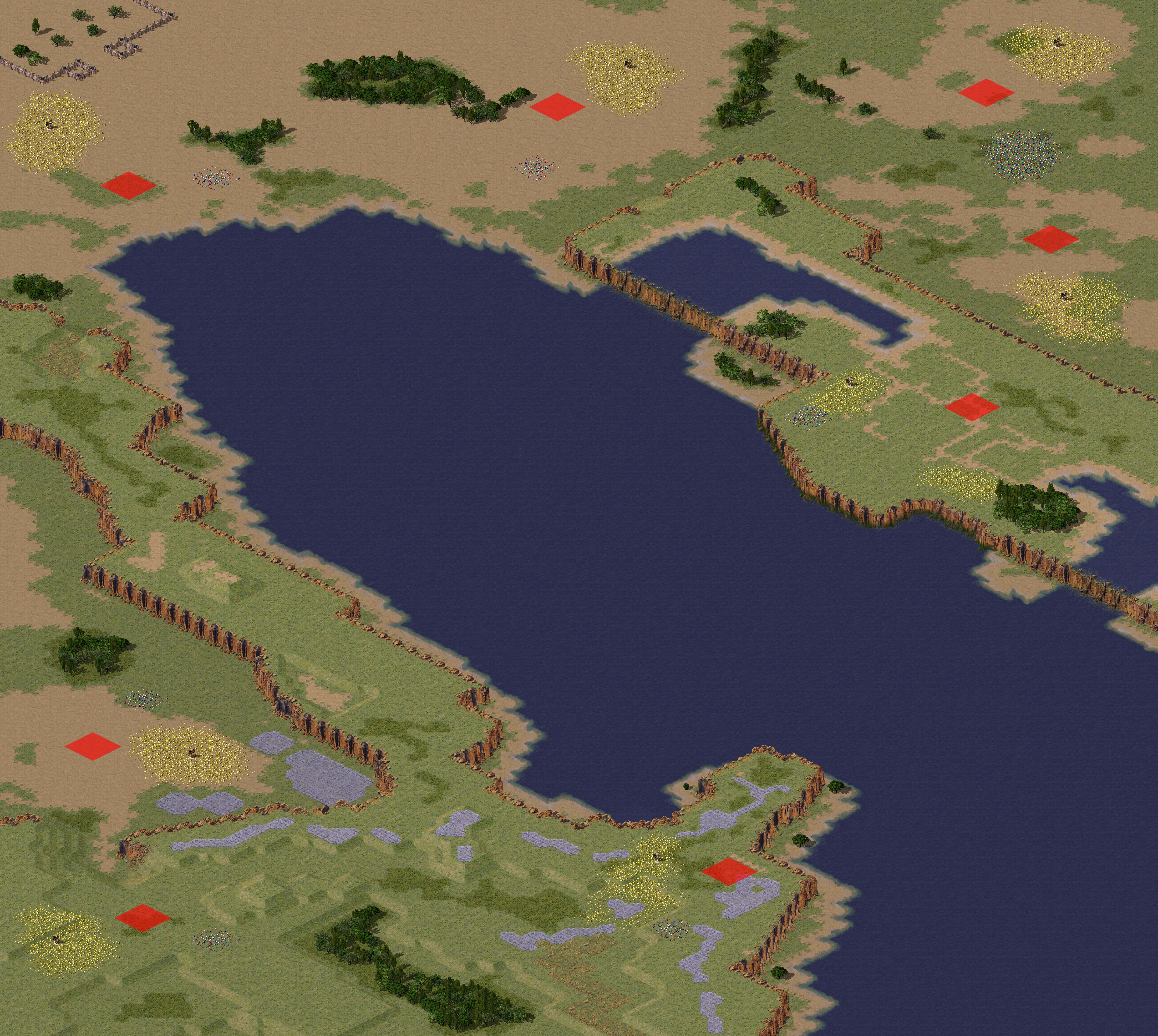 Rendered map: Super Naval War
