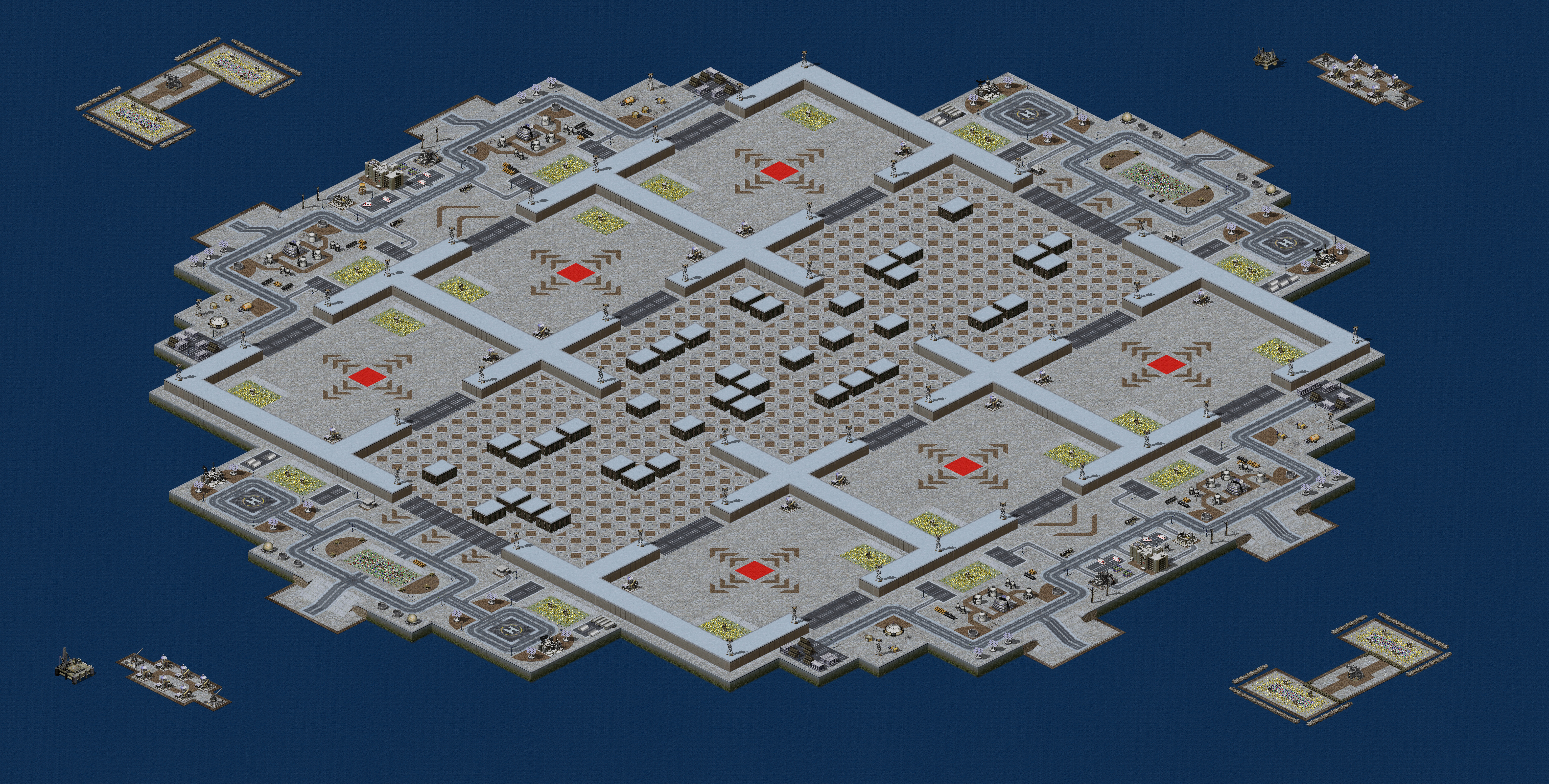 Rendered map: Battlebase Hexis