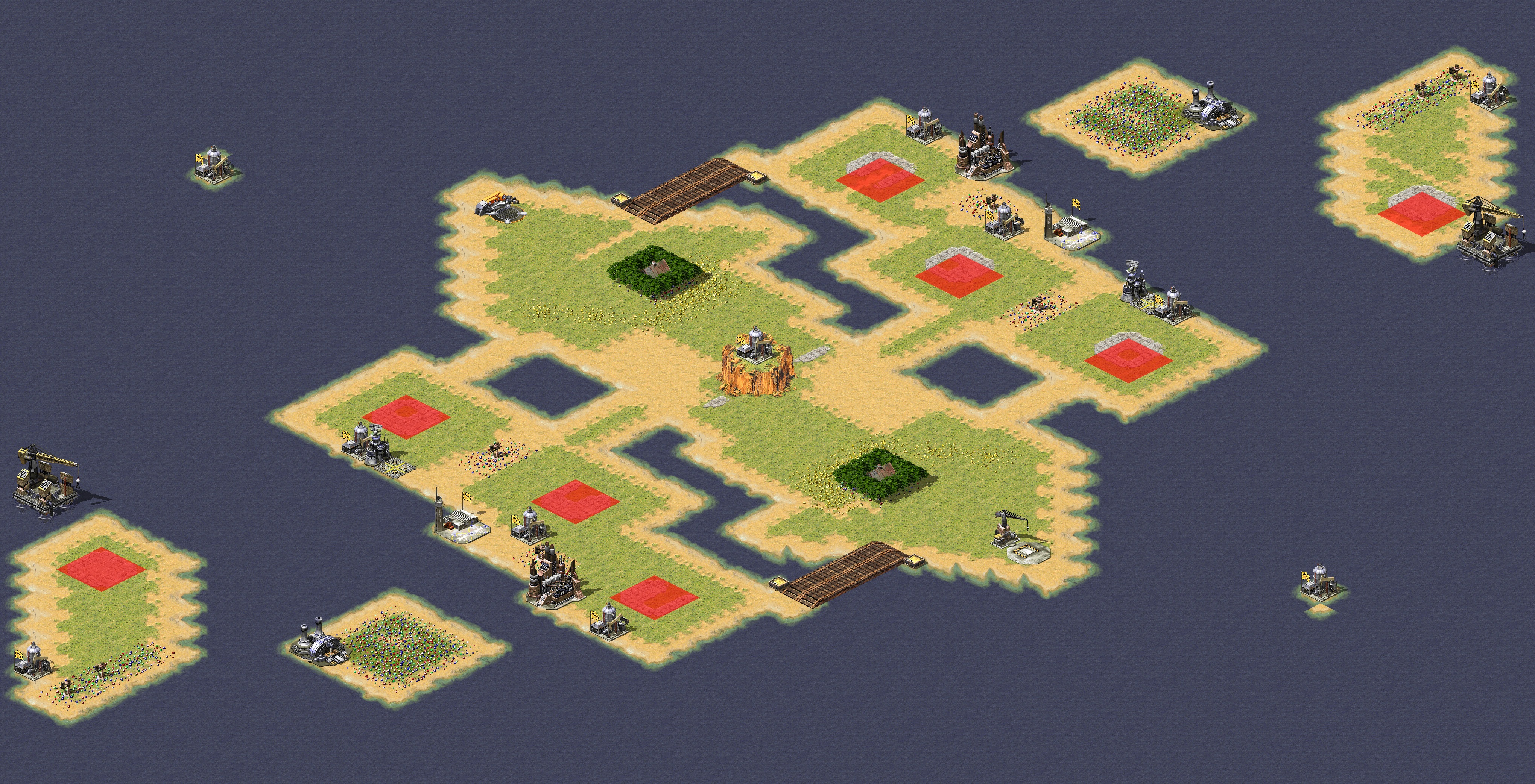 Rendered map: Island Commando