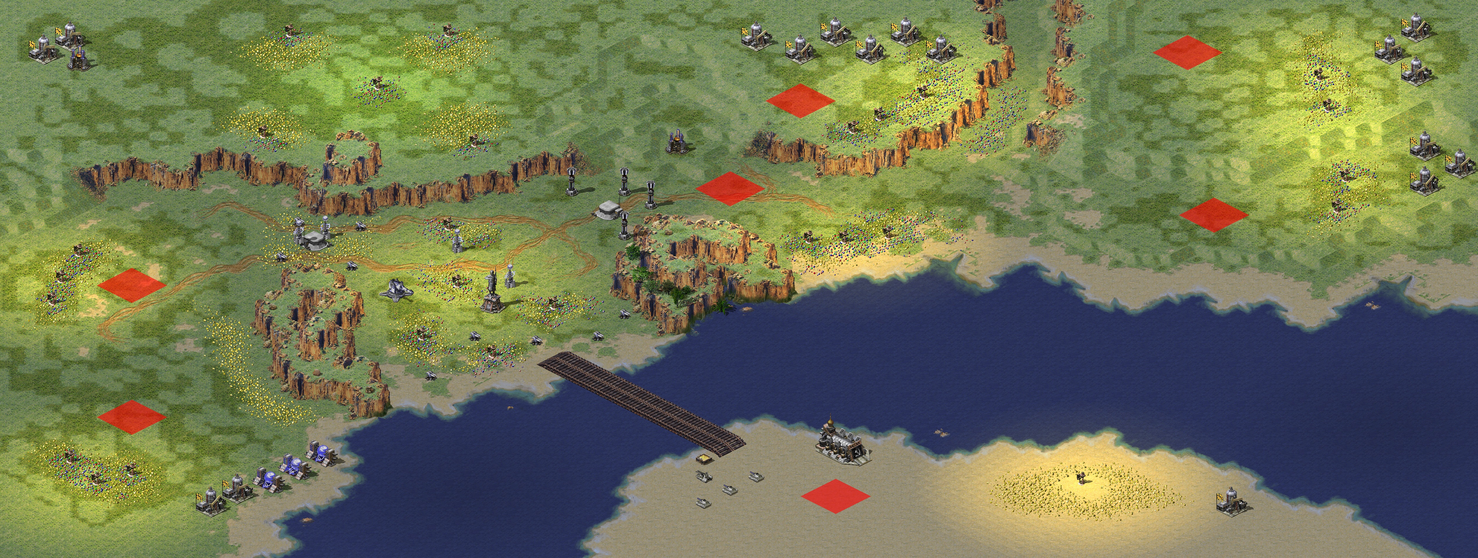 Rendered map: 巨鹿之战