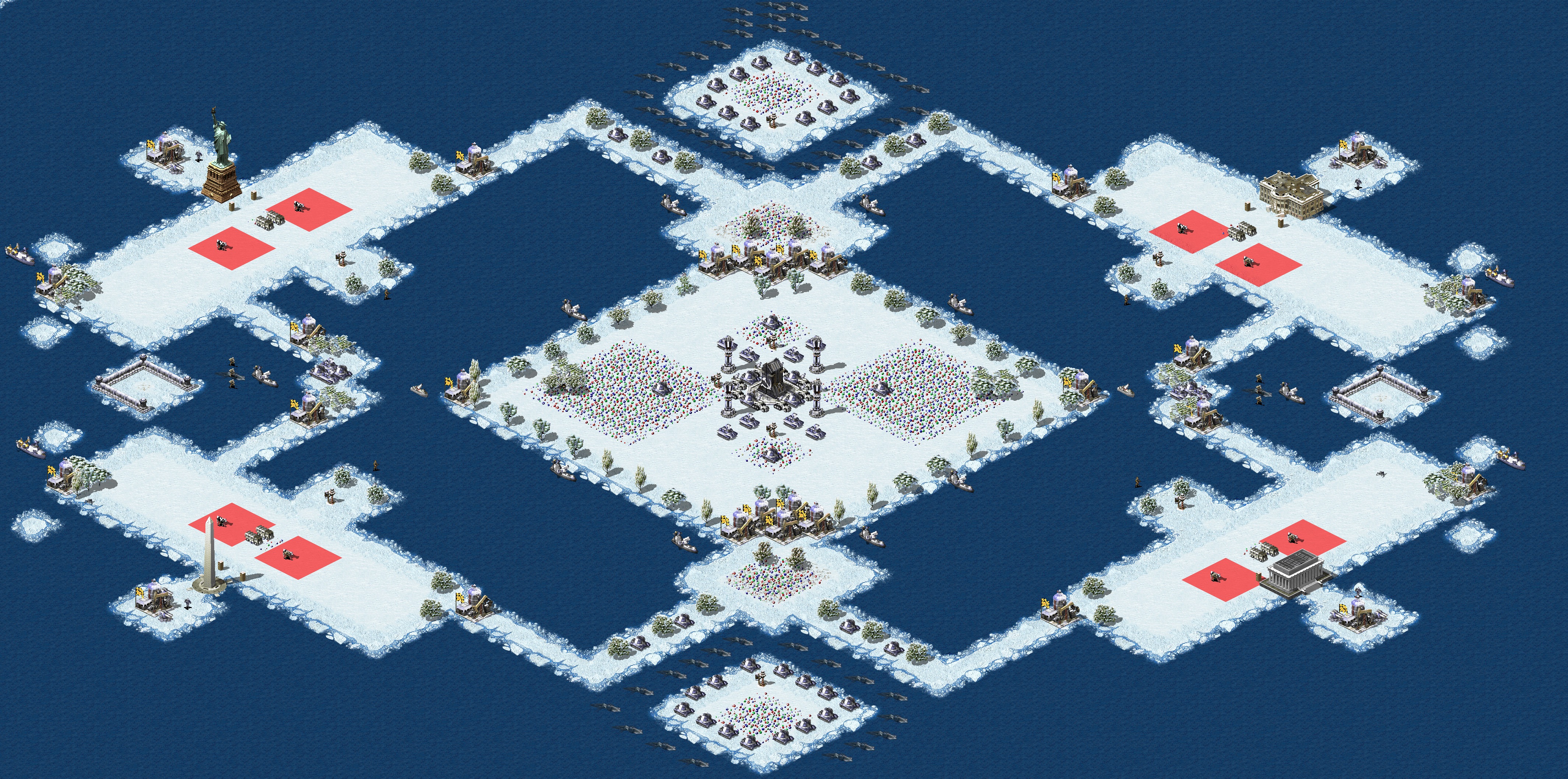 Rendered map: Patch of Land - Hidden Trap