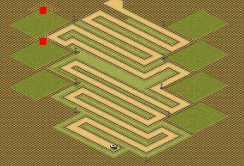 Rendered preview of Snarks Tower Defense v3