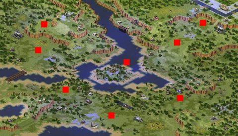 Rendered preview of [Three Kingdoms] World War - Unfair Land Grab - Team