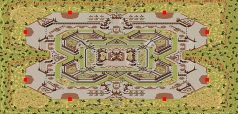 Rendered preview of Central Quad