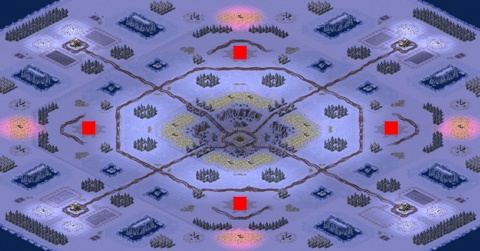 Rendered preview of Weekly 1v1 - Earth Blue Core