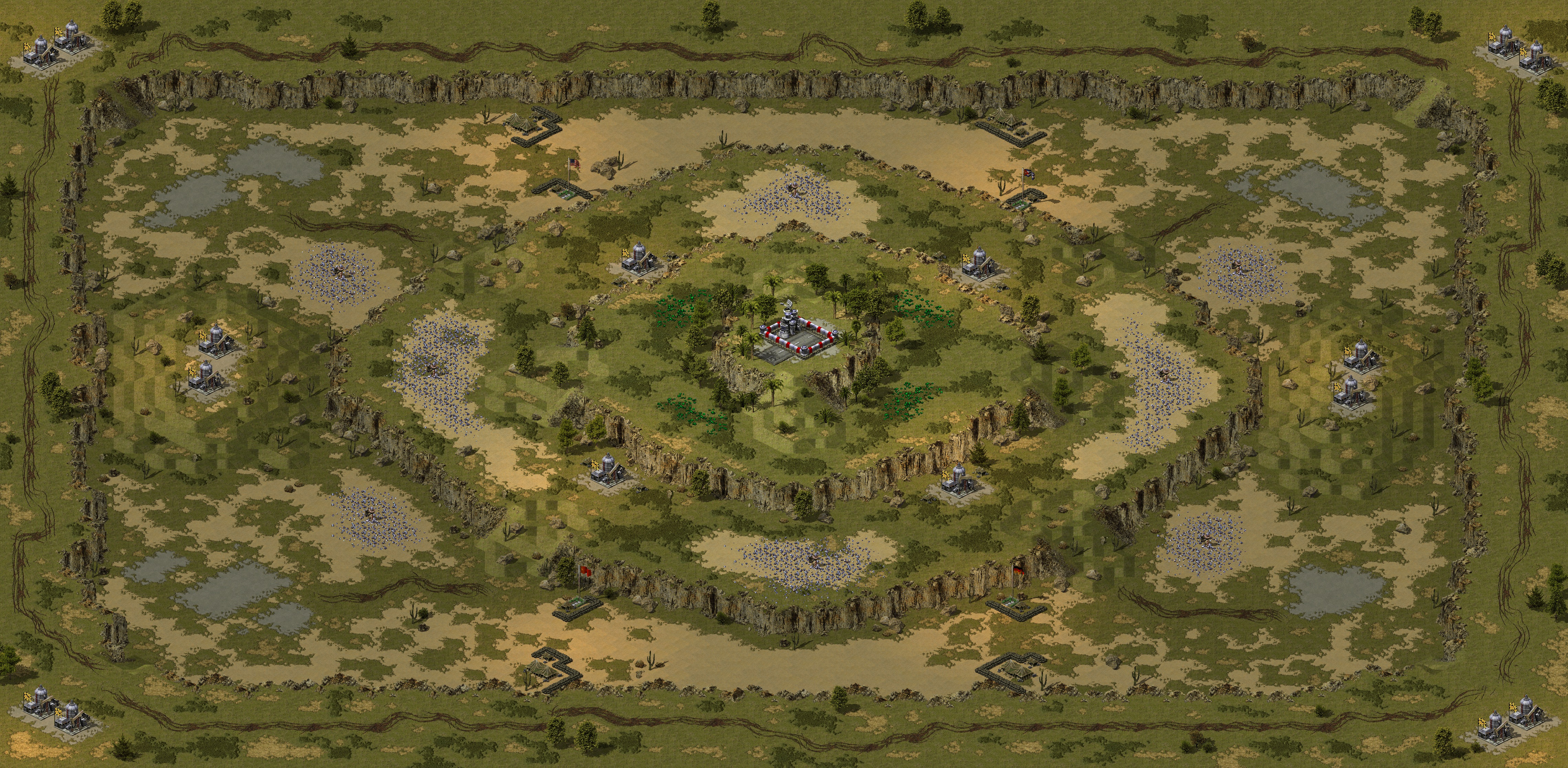 Rendered map: Tanya's Training Grounds