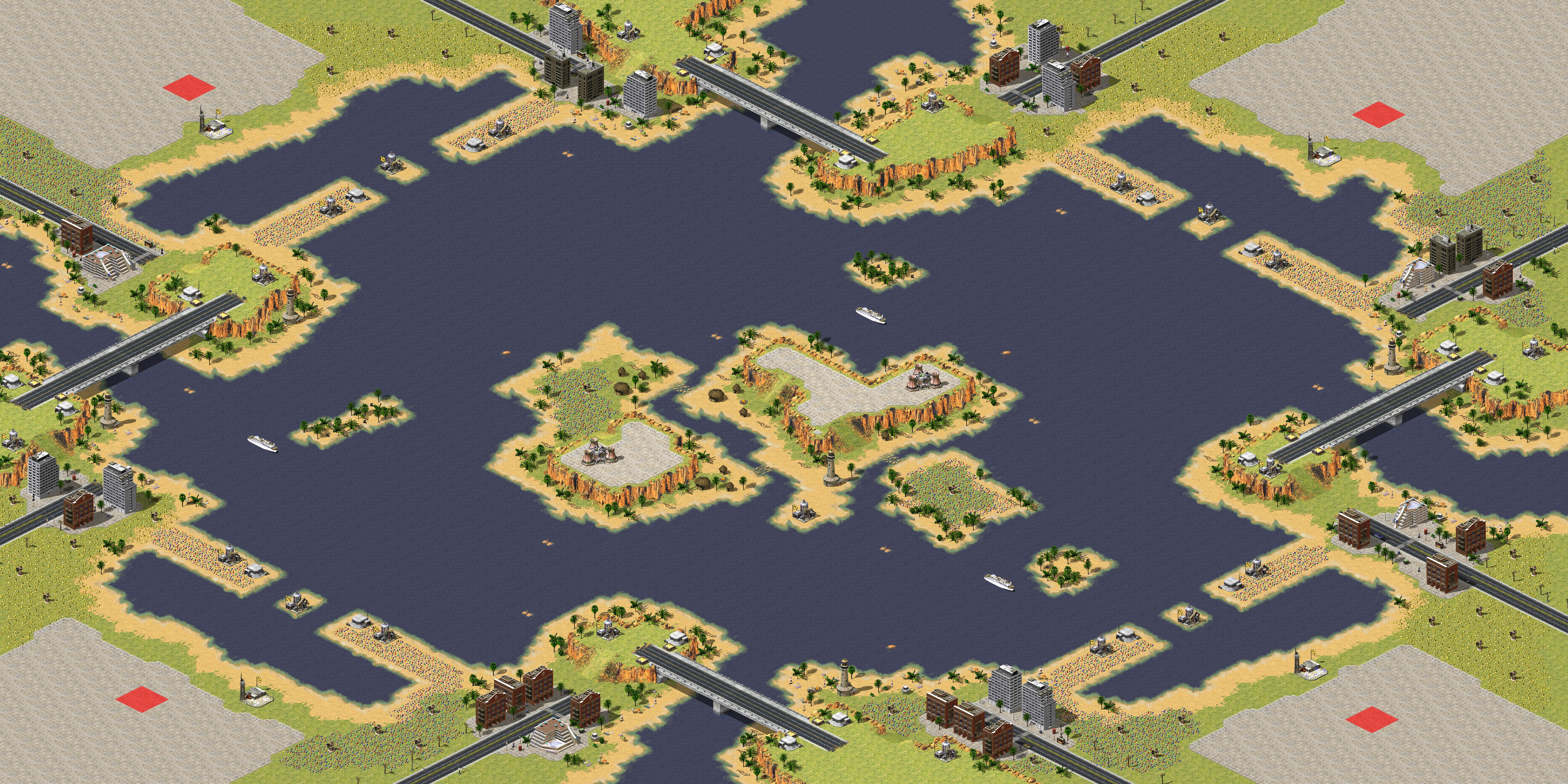 Rendered map: Lost Lands Ruins