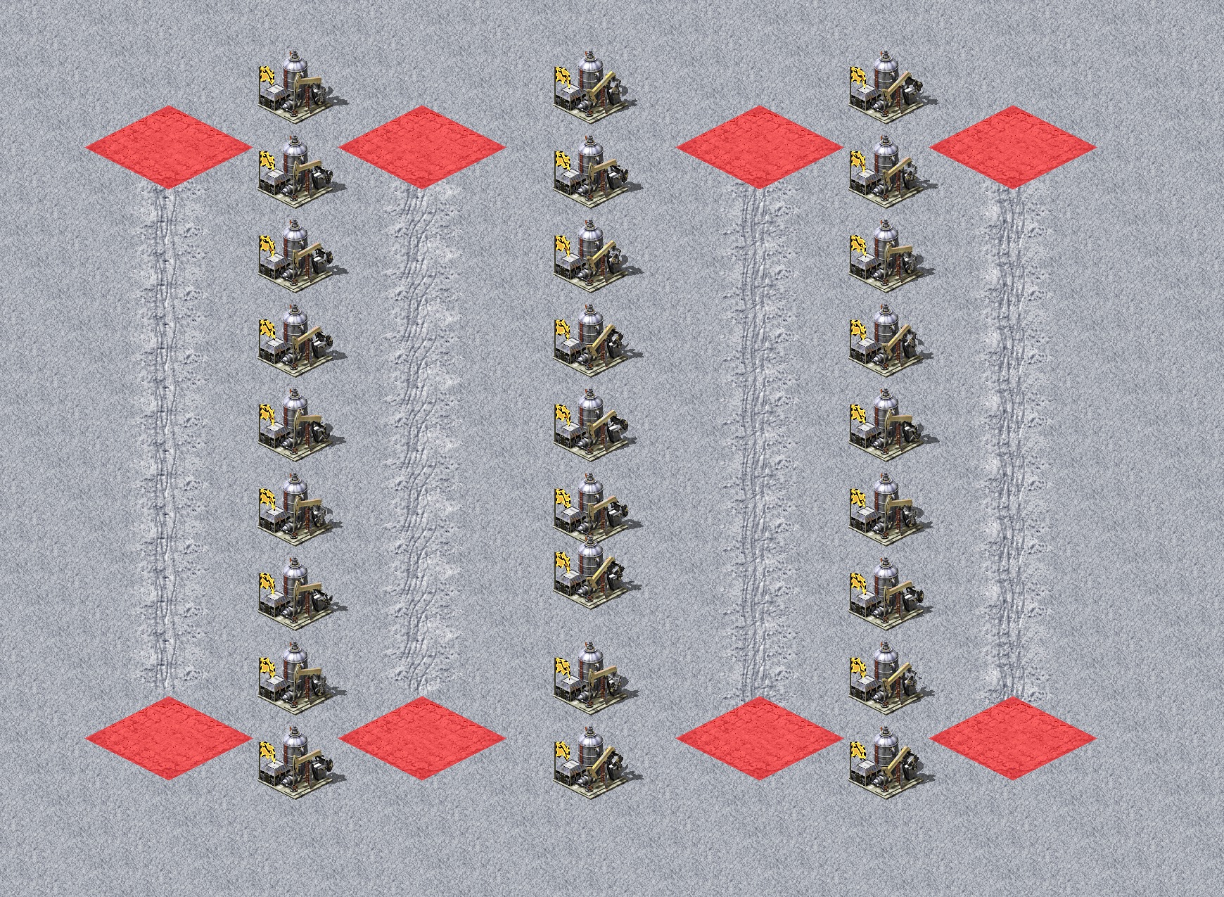 Rendered map: Oil Well Moon Path