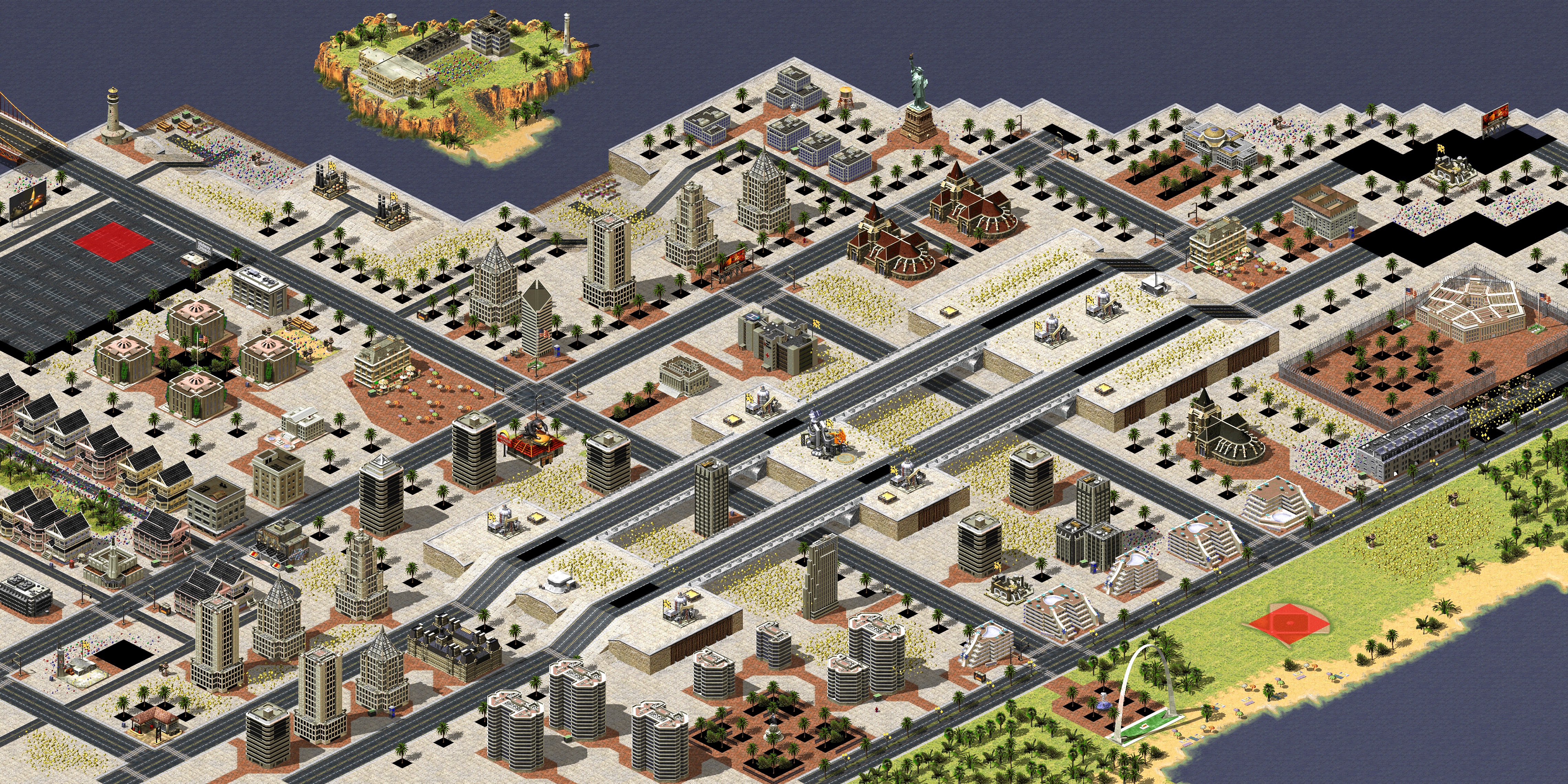 Rendered map: Reborn 2.0 - American Pride