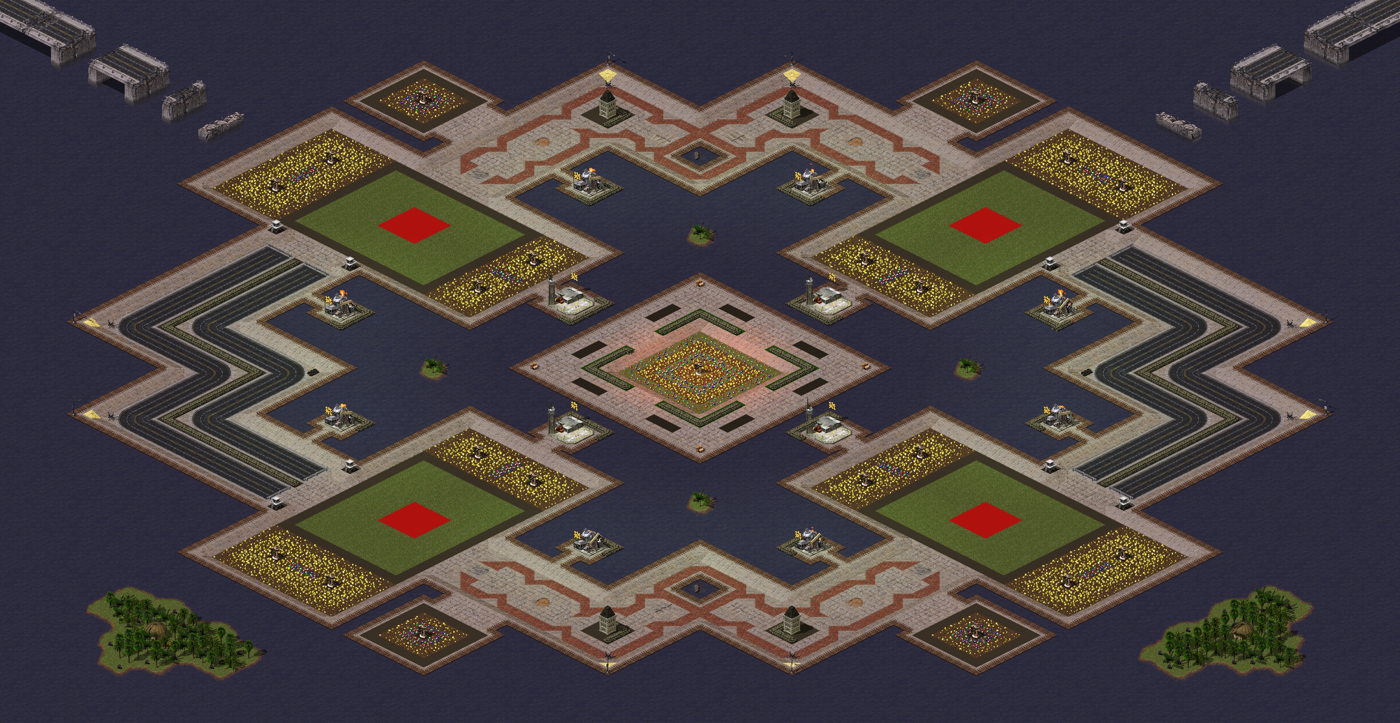 Rendered map: [4] Assault (Pre-Captured Oils)